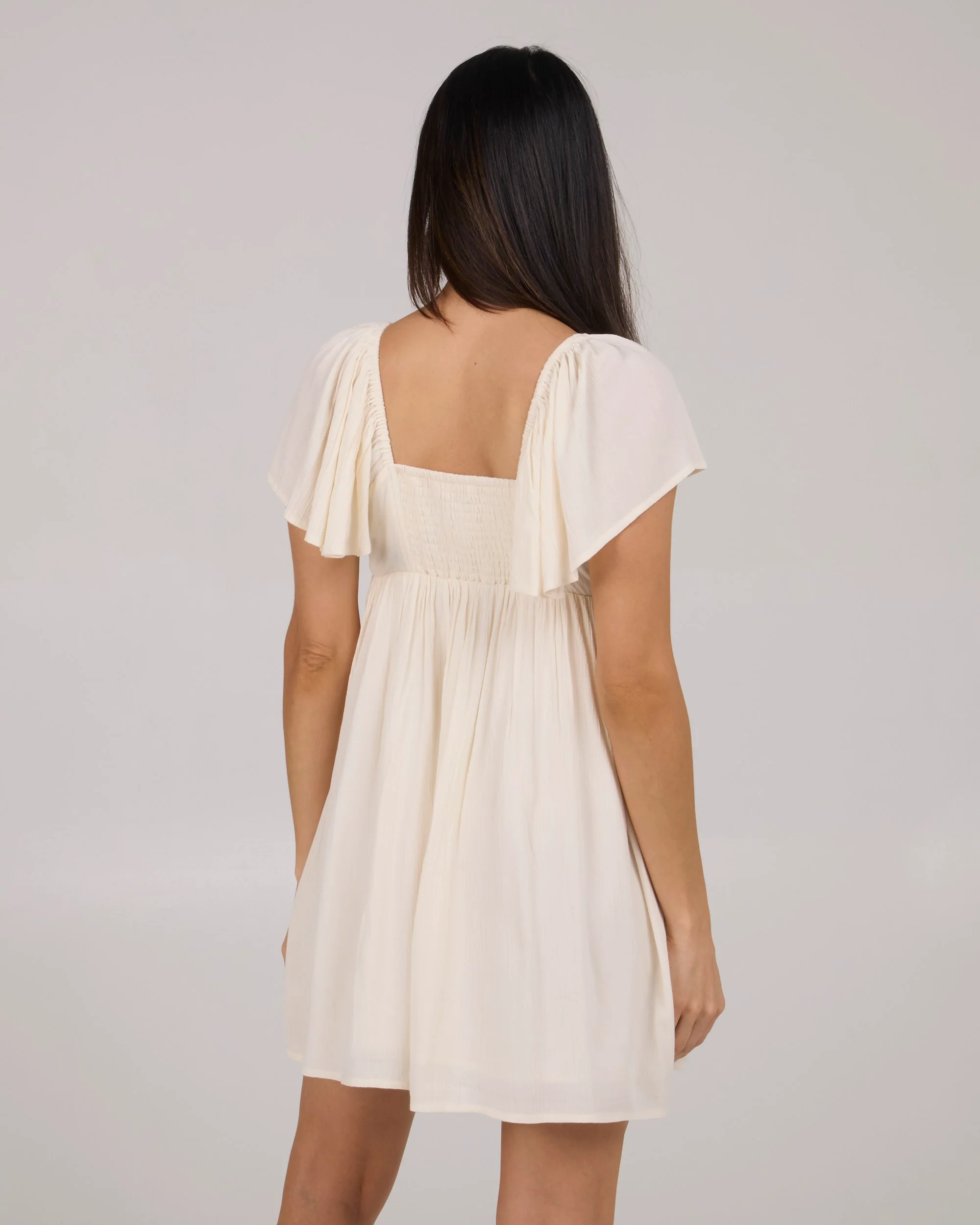 Mainland Dress - Off White - Image 4