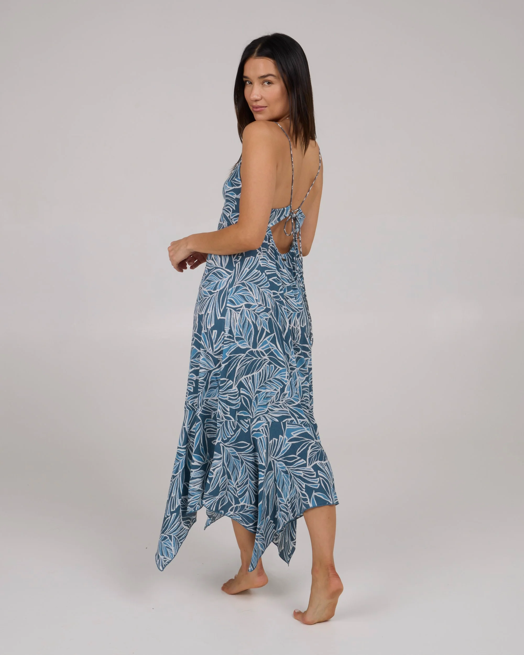 Mainland Midi Dress - Fin Blue - Image 3