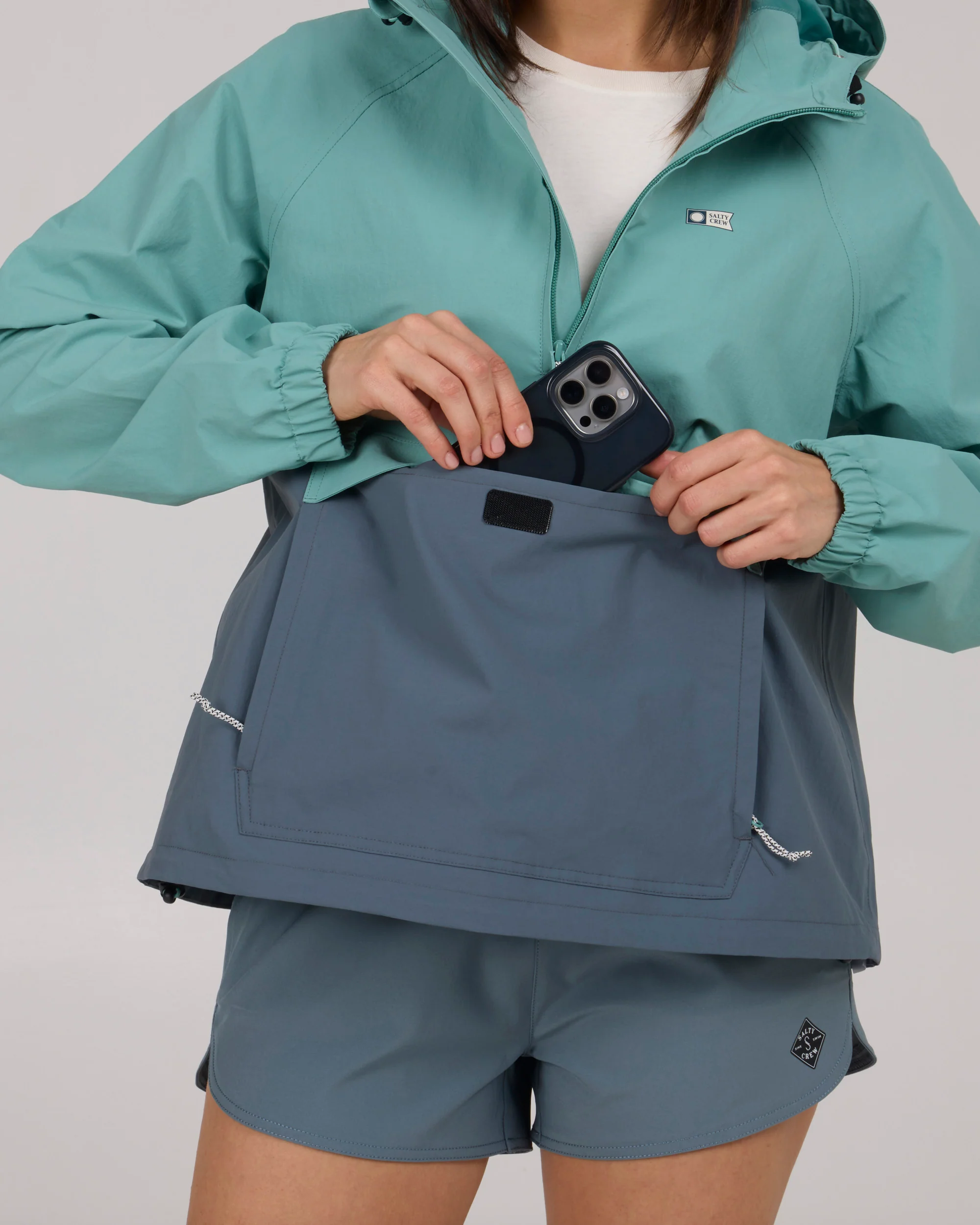 Mainsail Anorak - Sea Glass - Image 4