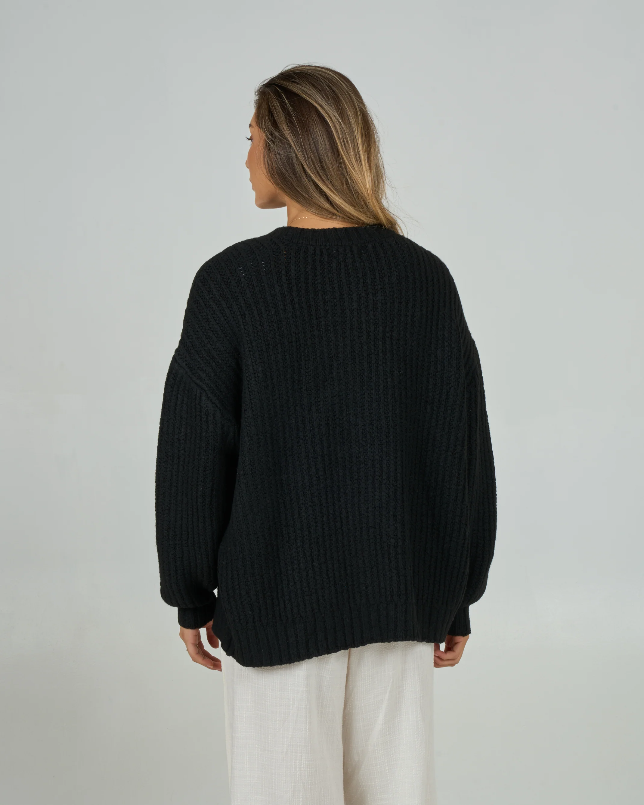 Mariner Cardigan - Black - Image 2