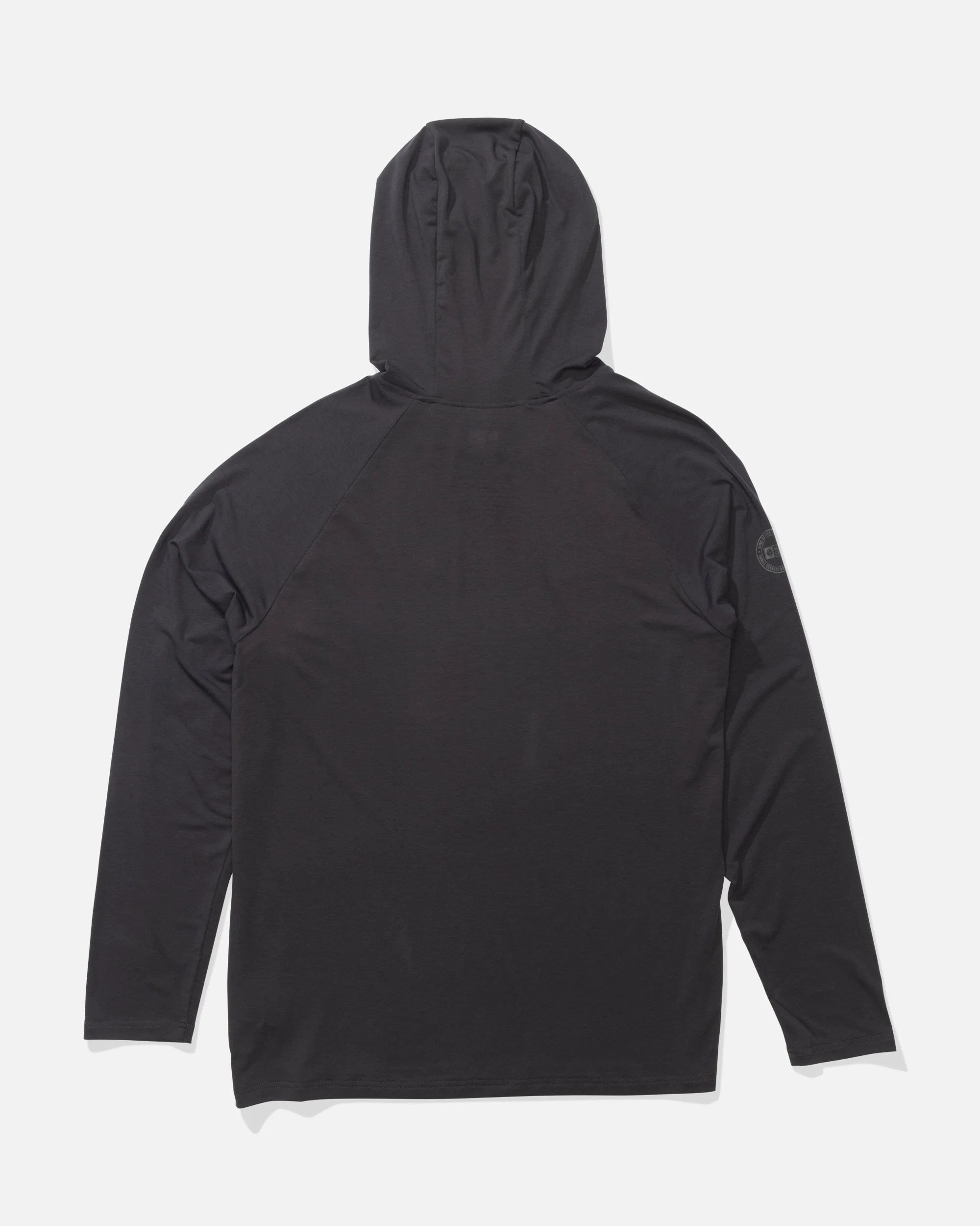 Mariner Hood Tech Tee - Charcoal - Image 2