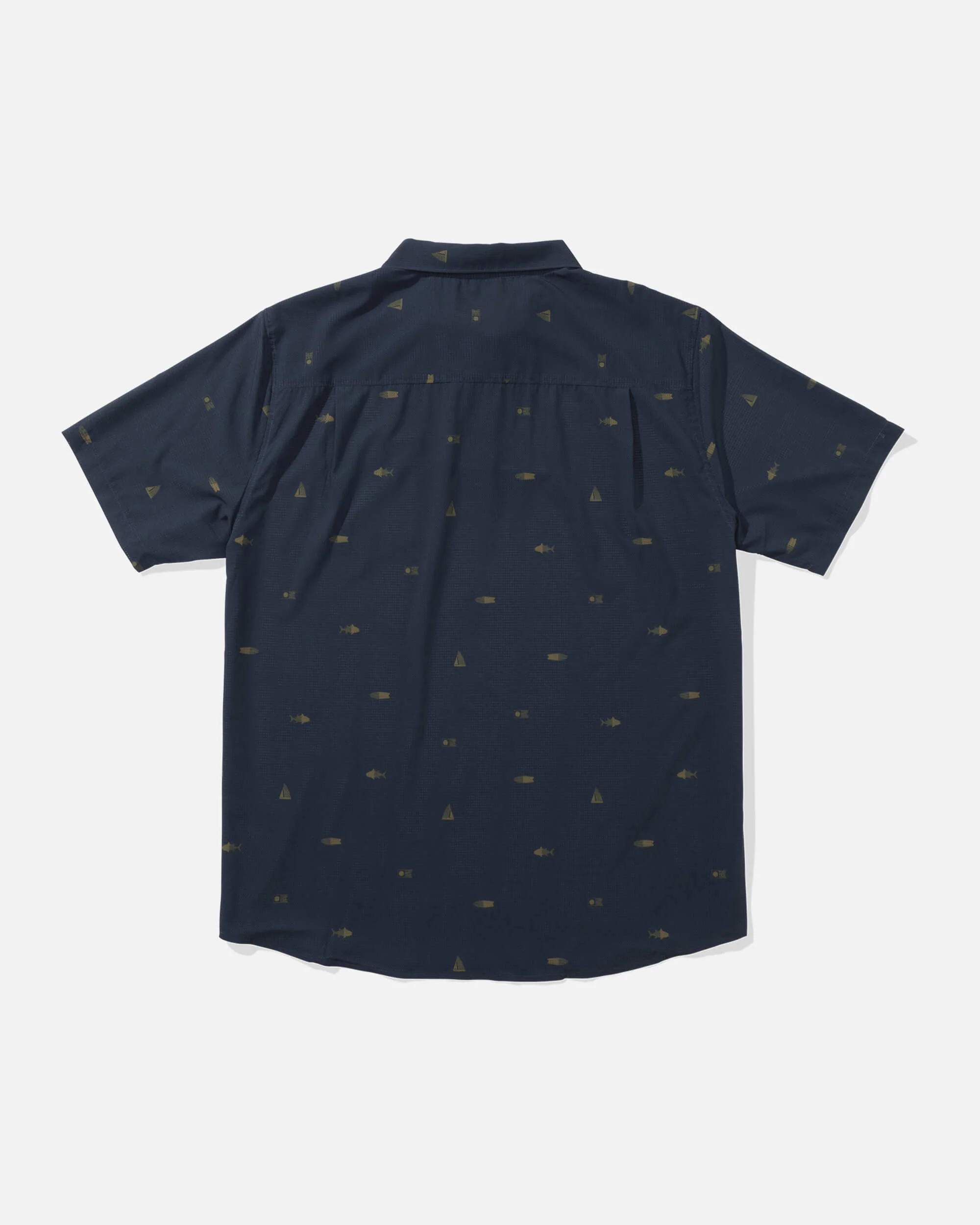 Mayday Perf Ss Tech Polo - Navy - Image 2