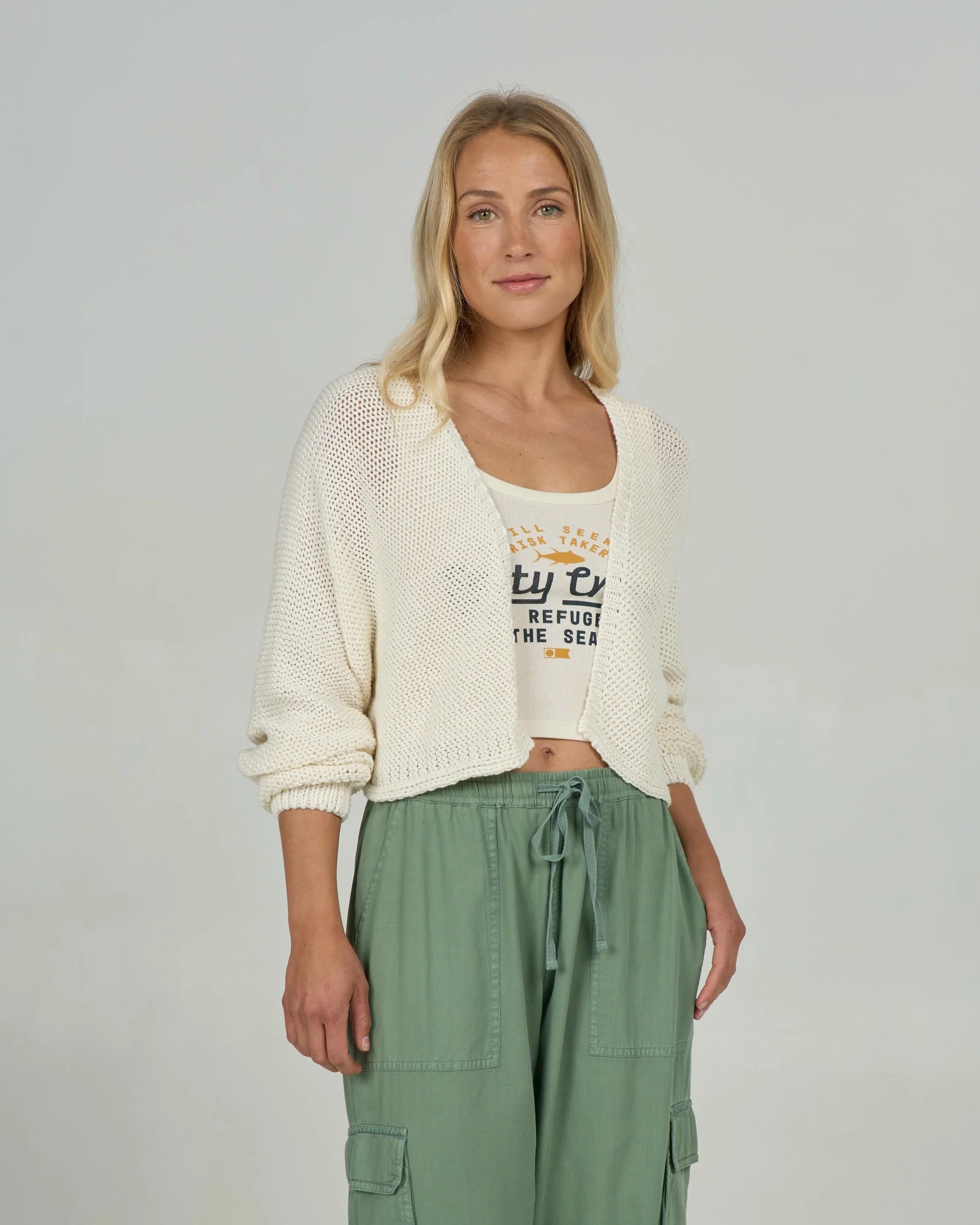 Navigator Cardigan - Off White