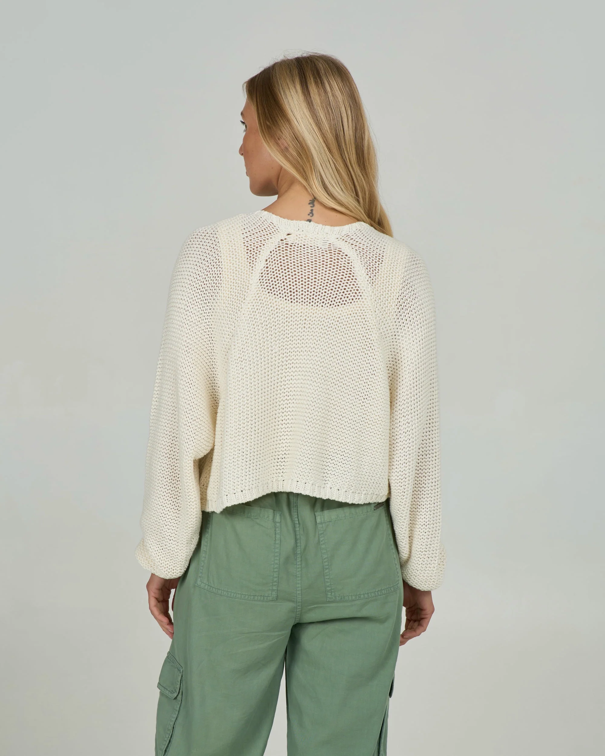 Navigator Cardigan - Off White - Image 2