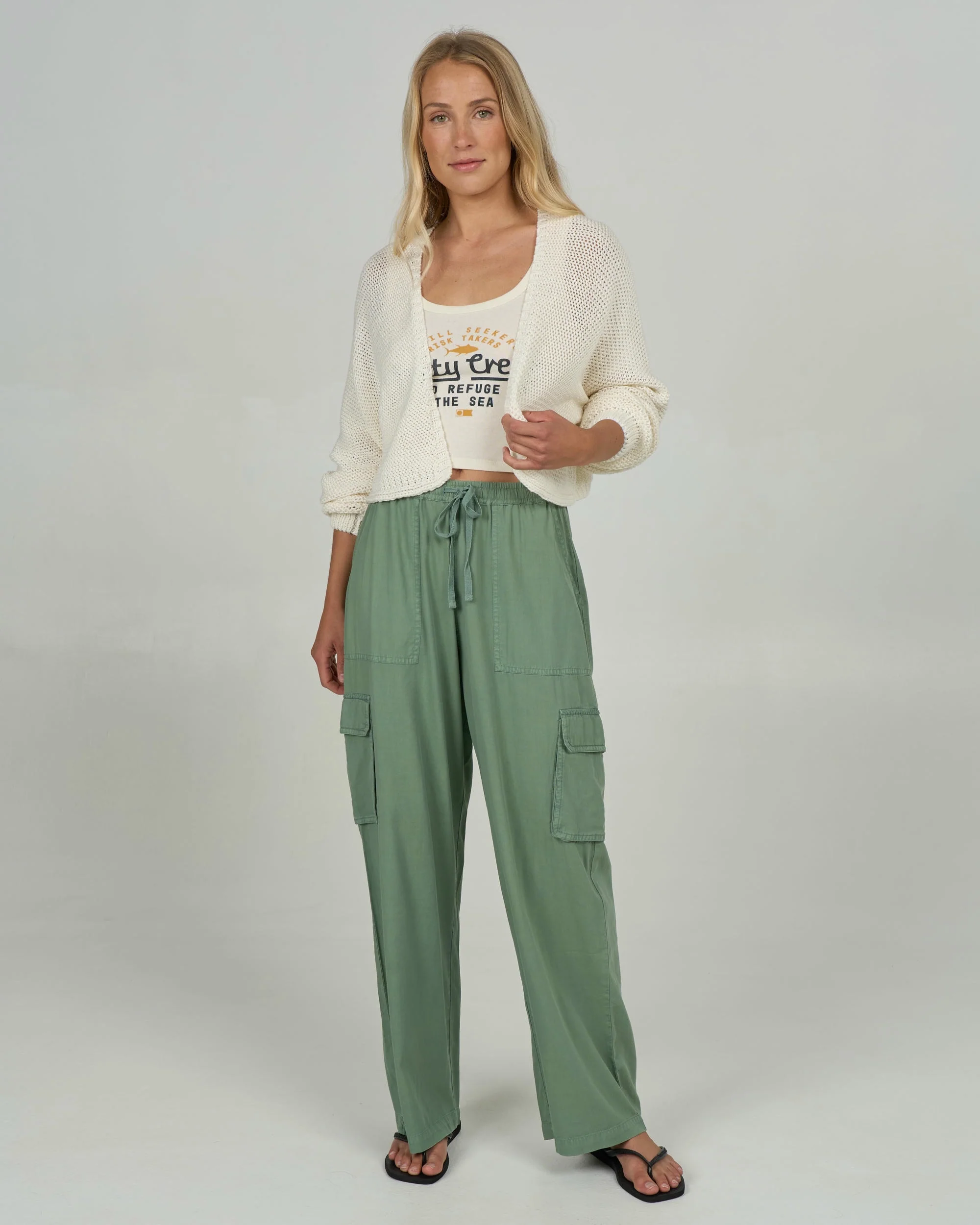 Navigator Cardigan - Off White - Image 4
