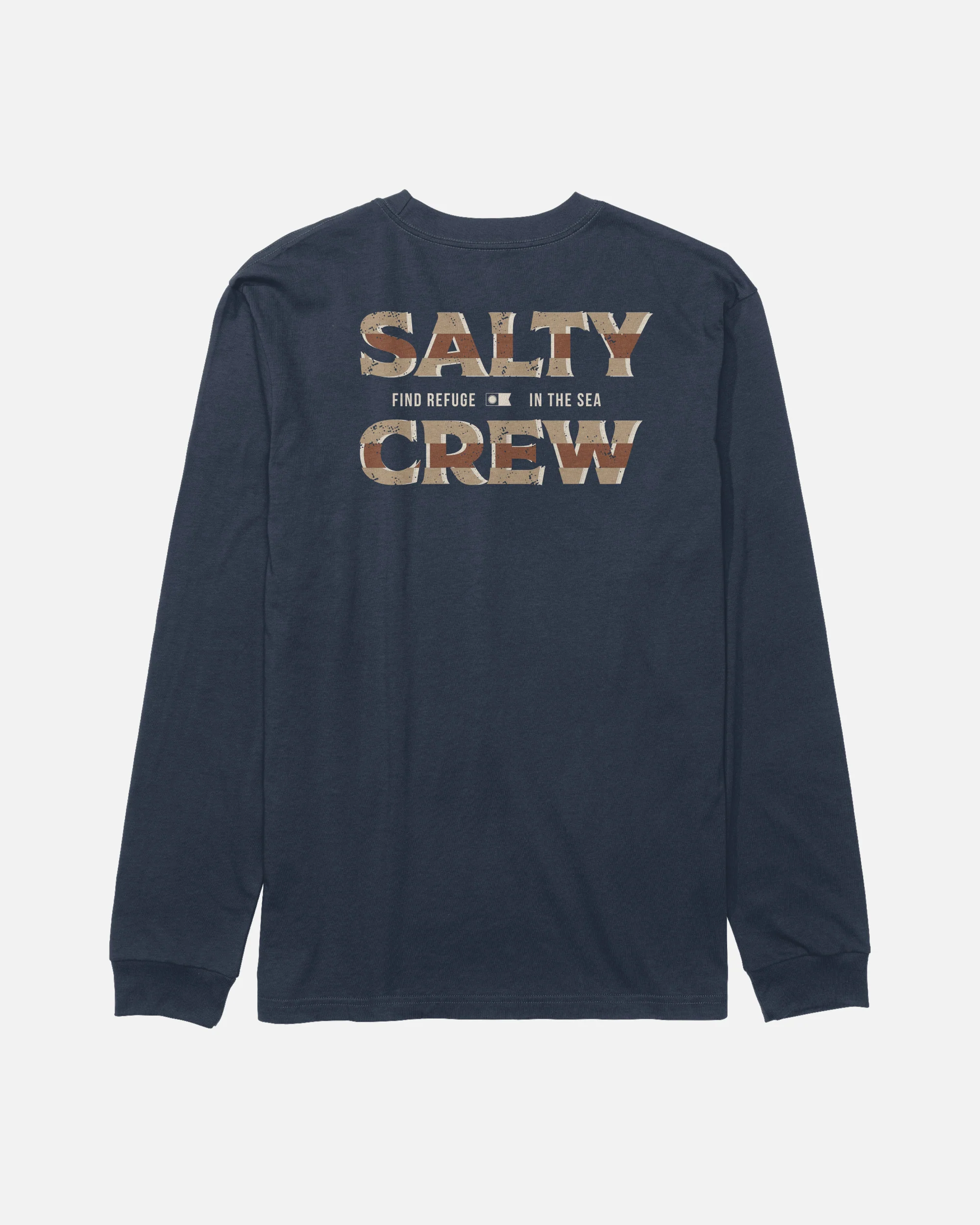 Offset  Ls Tee Kids - Navy - Image 2