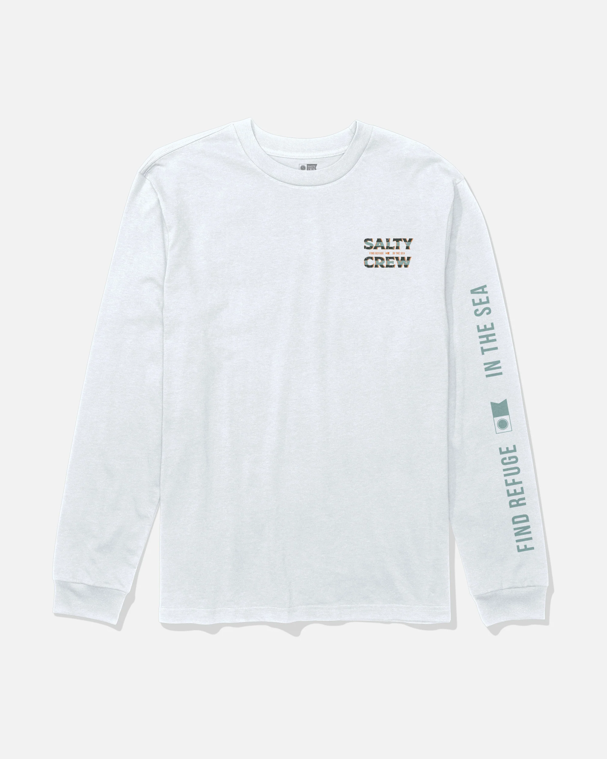 Offset Ls Tee - White - Image 2