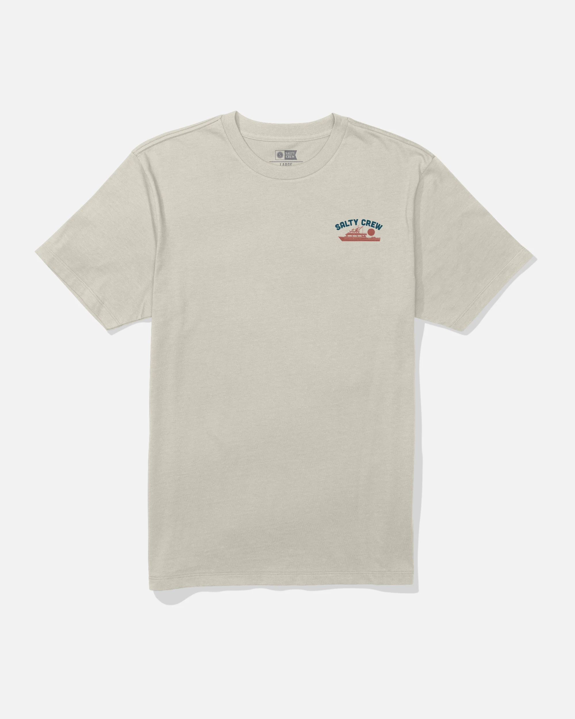 Overnight Ss Tee - Moonbeam - Image 2