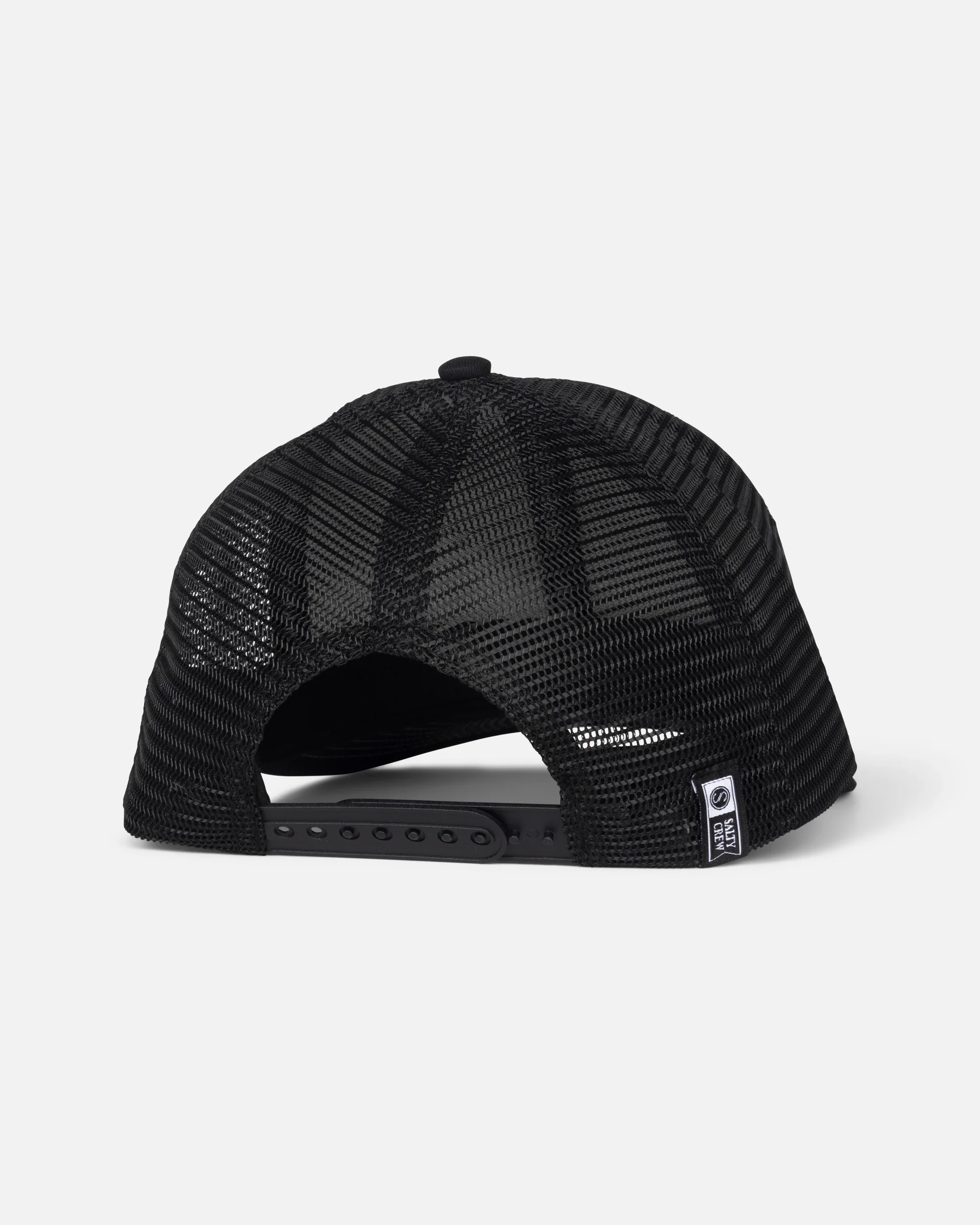 Patched Retro Trucker - Black/White - Image 2