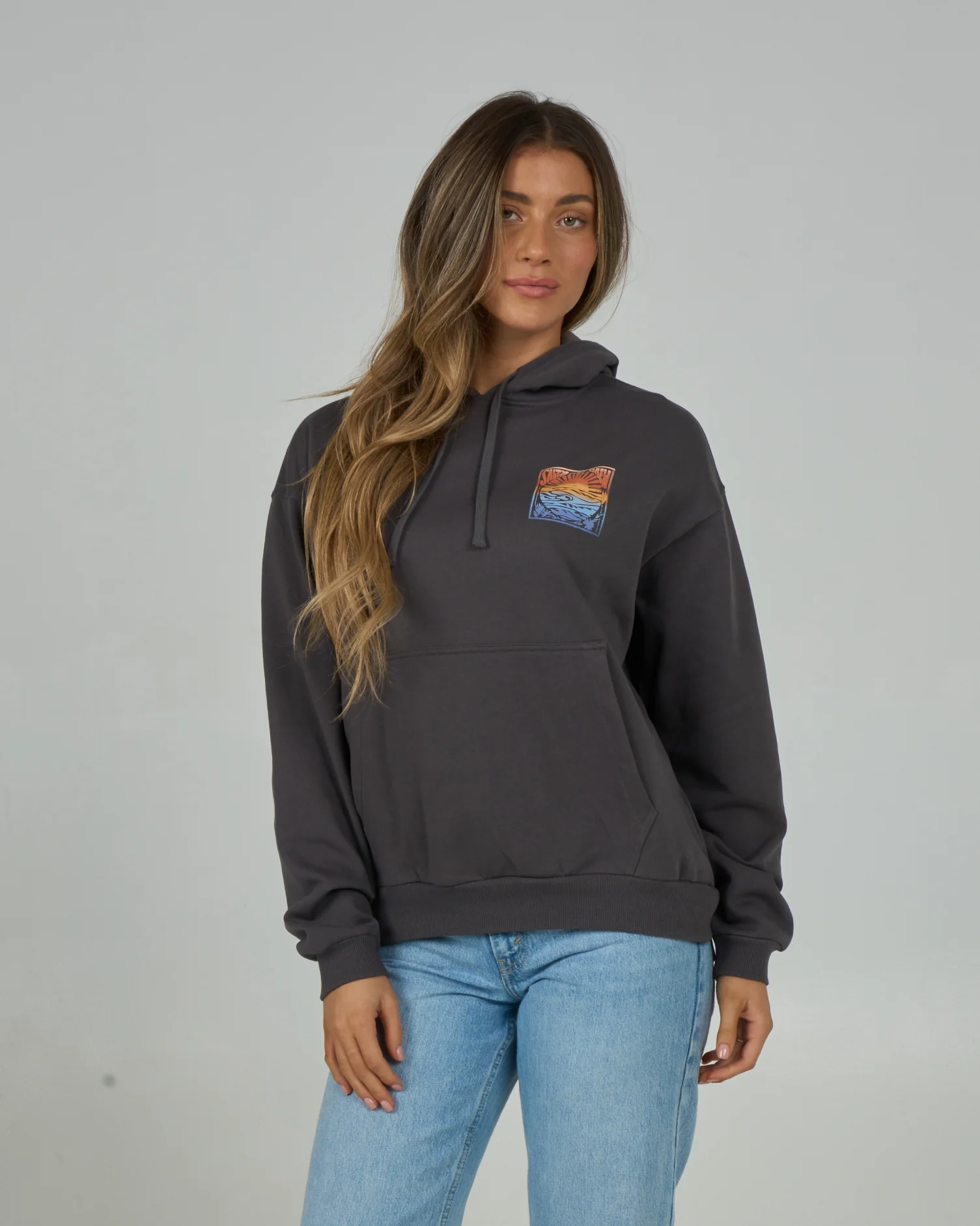 Posted Hoody - Charcoal