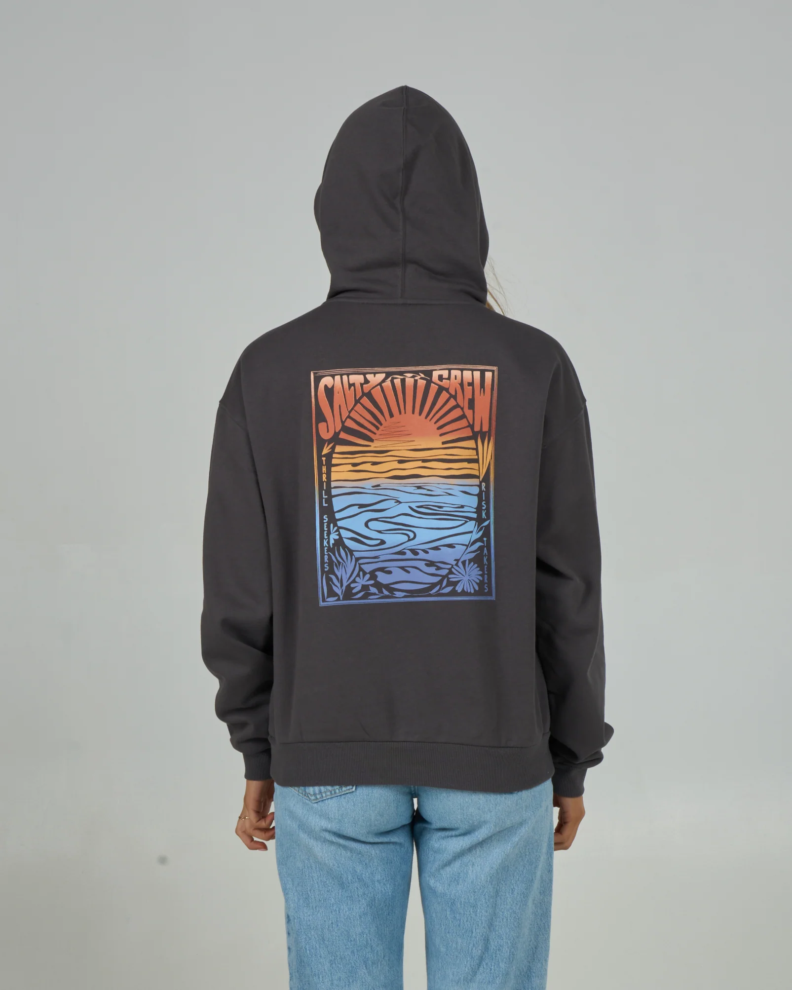Posted Hoody - Charcoal - Image 2