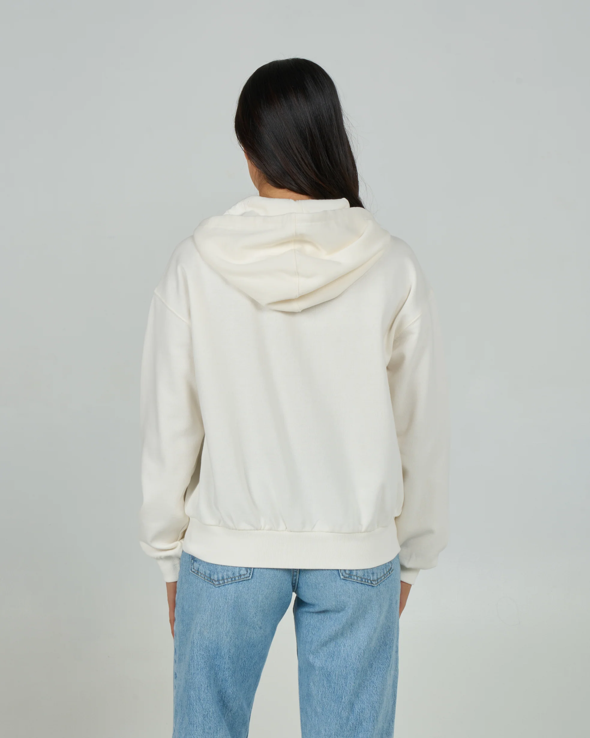 Rays Zip Hoody - Off White - Image 2