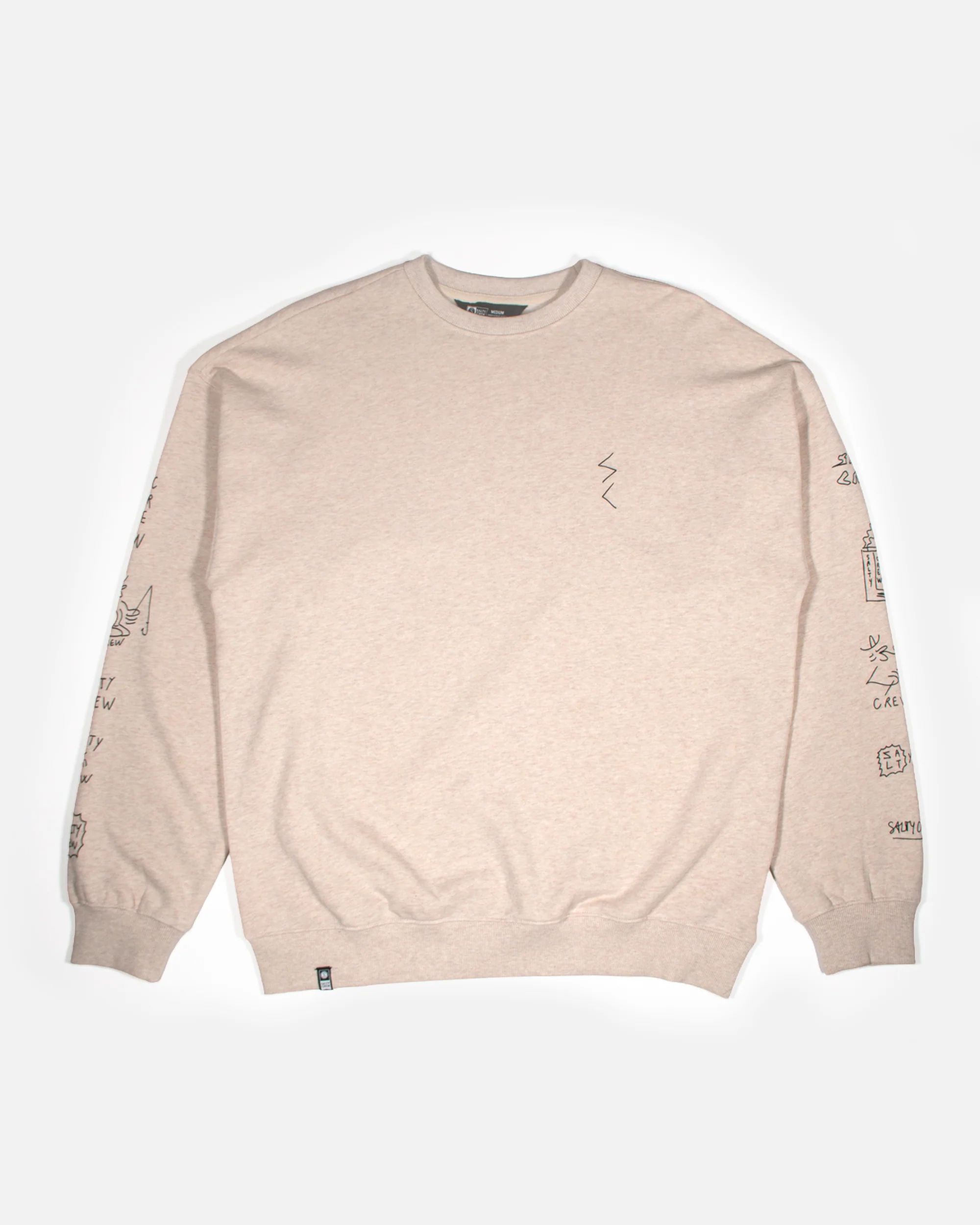 Reel Lb Crewneck - Oatmeal Heather