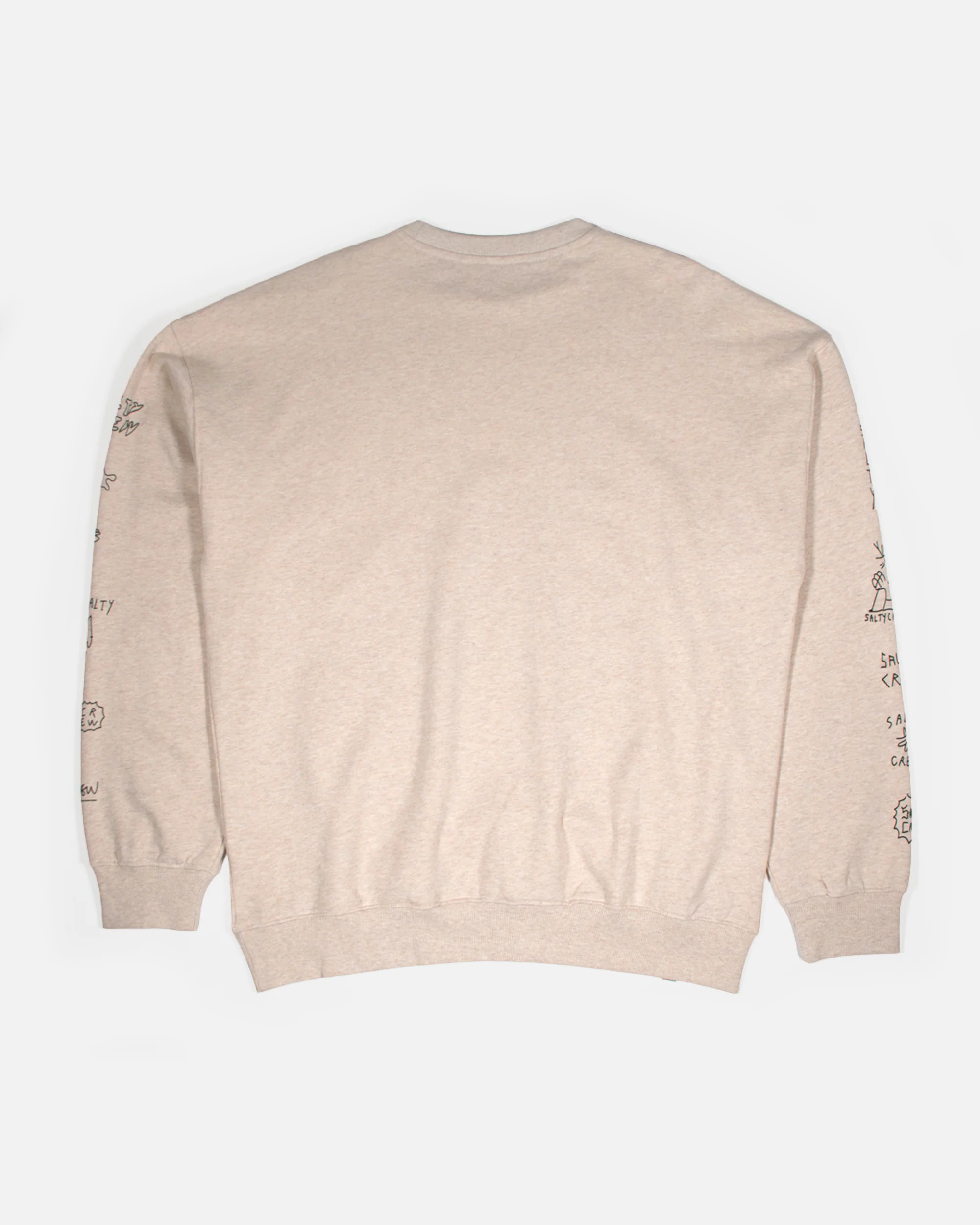 Reel Lb Crewneck - Oatmeal Heather - Image 2