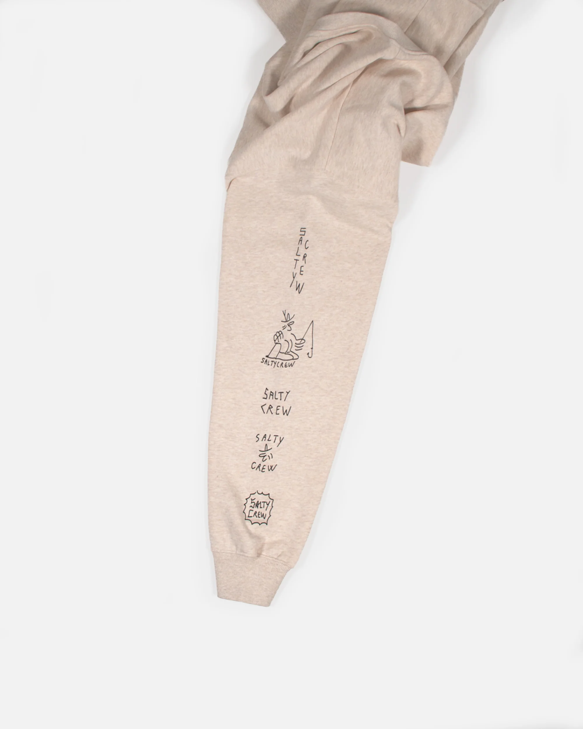 Reel Lb Crewneck - Oatmeal Heather - Image 3