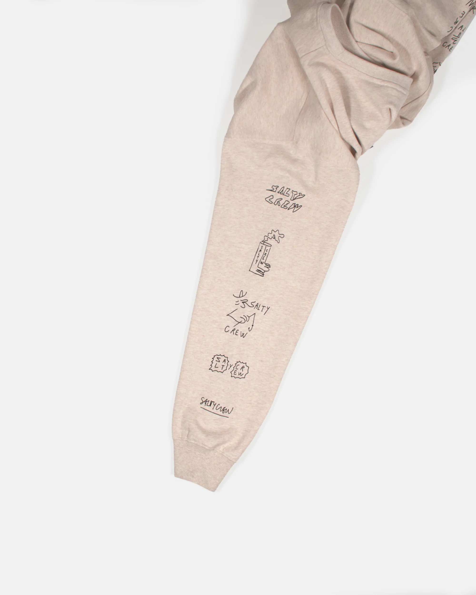 Reel Lb Crewneck - Oatmeal Heather - Image 4