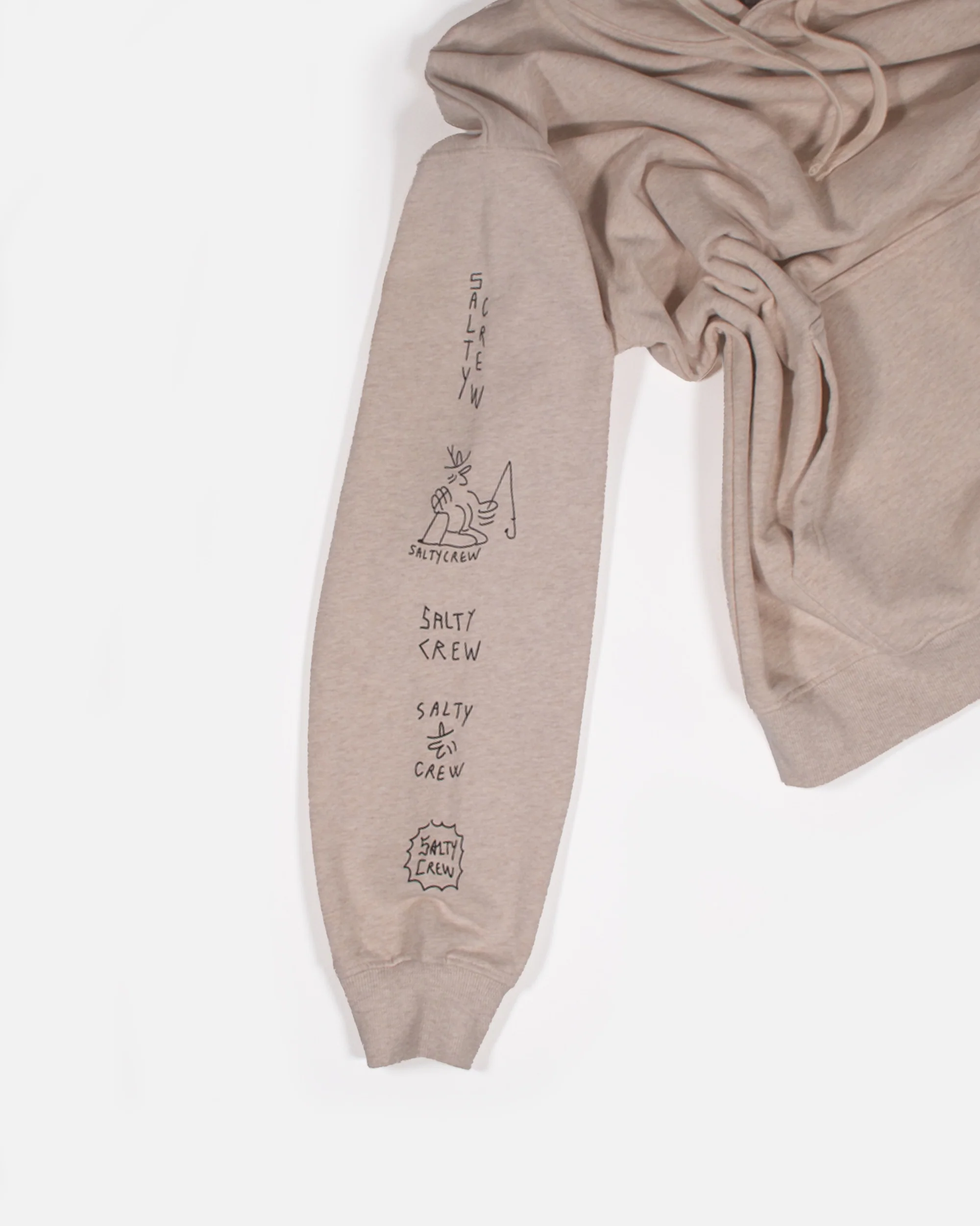 Reel Lb Hoodie - Oatmeal Heather - Image 4