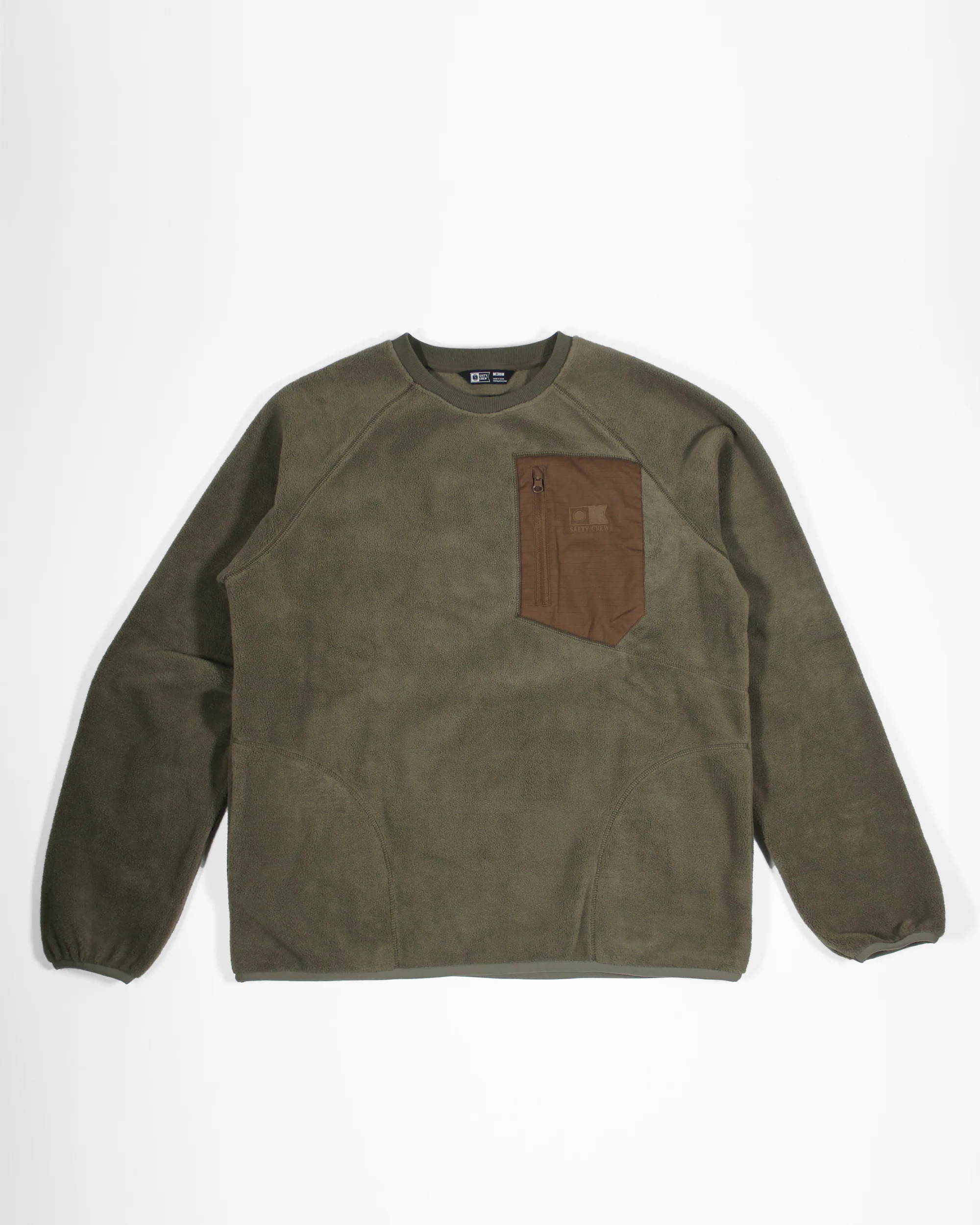 Reel Polar Crew - Dusty Olive