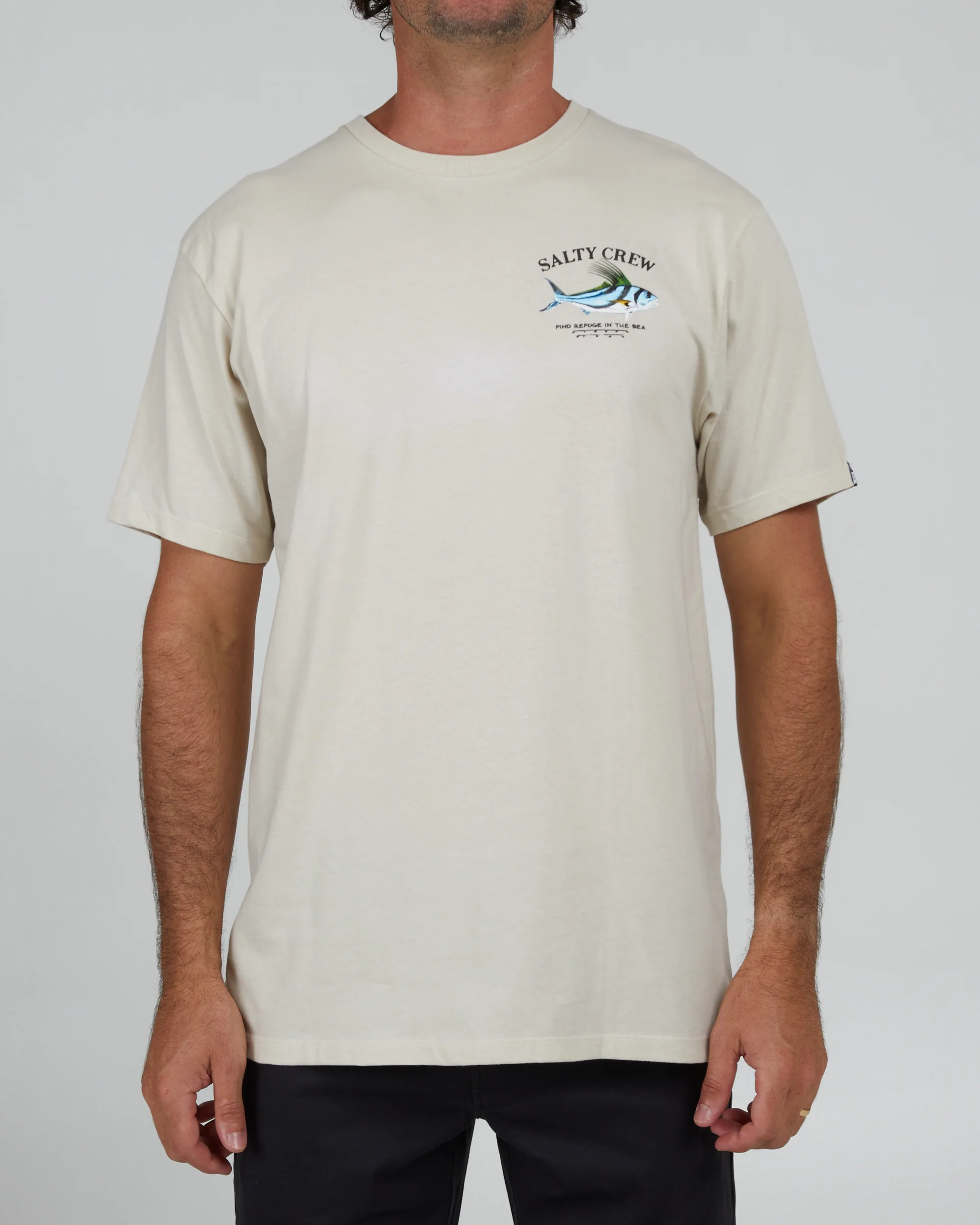 Rooster Premium S/S Tee - Moonbeam - Image 2