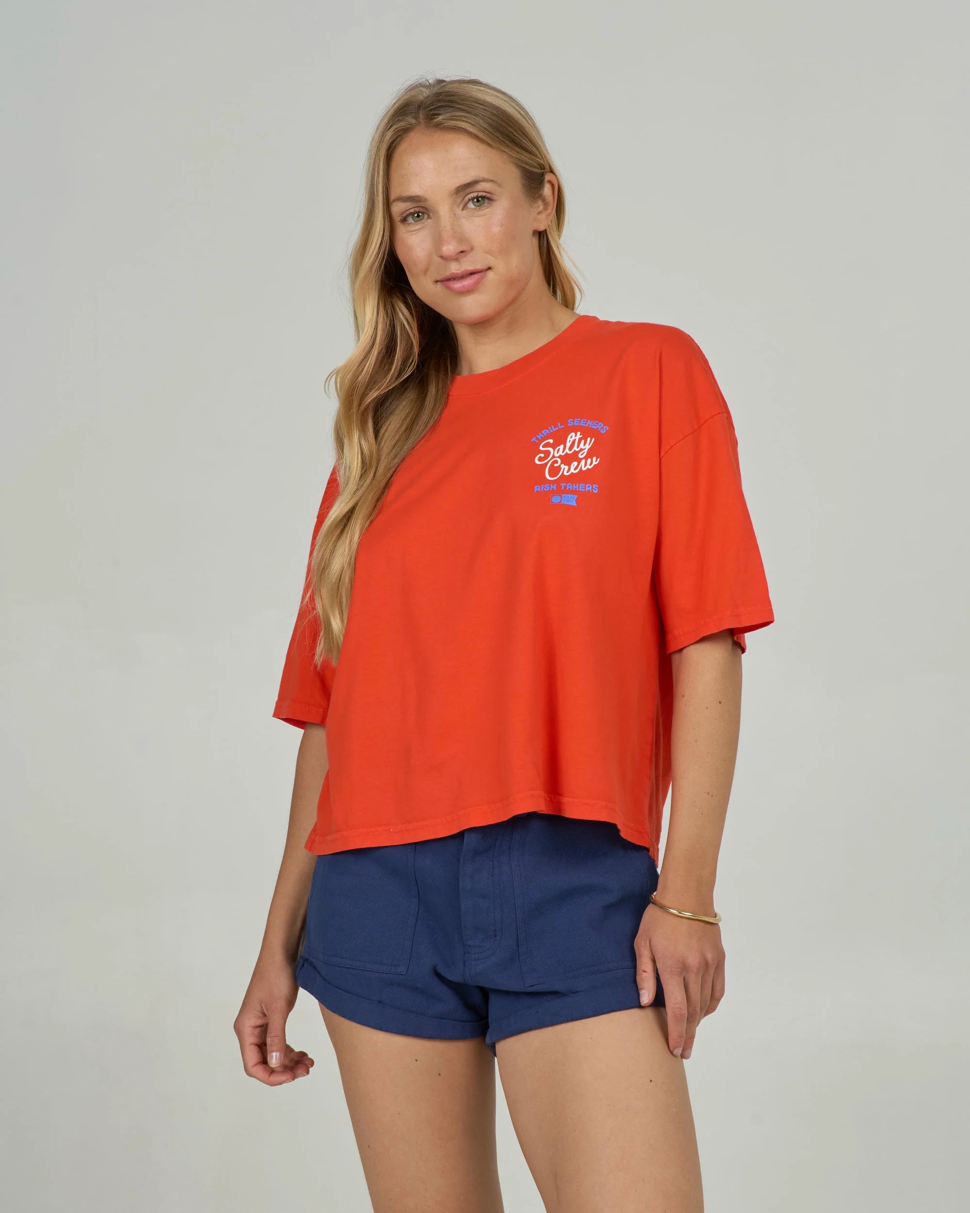 Salty Skimmer Tee - Chili Pepper