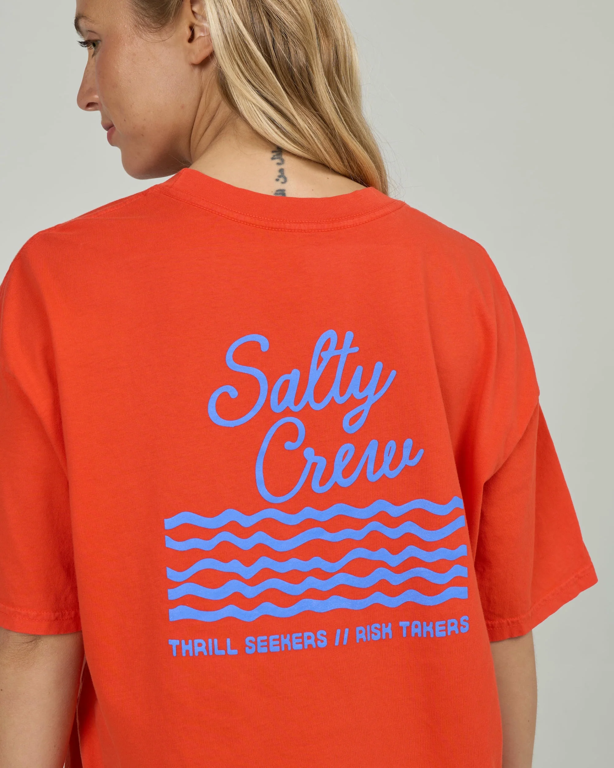 Salty Skimmer Tee - Chili Pepper - Image 5