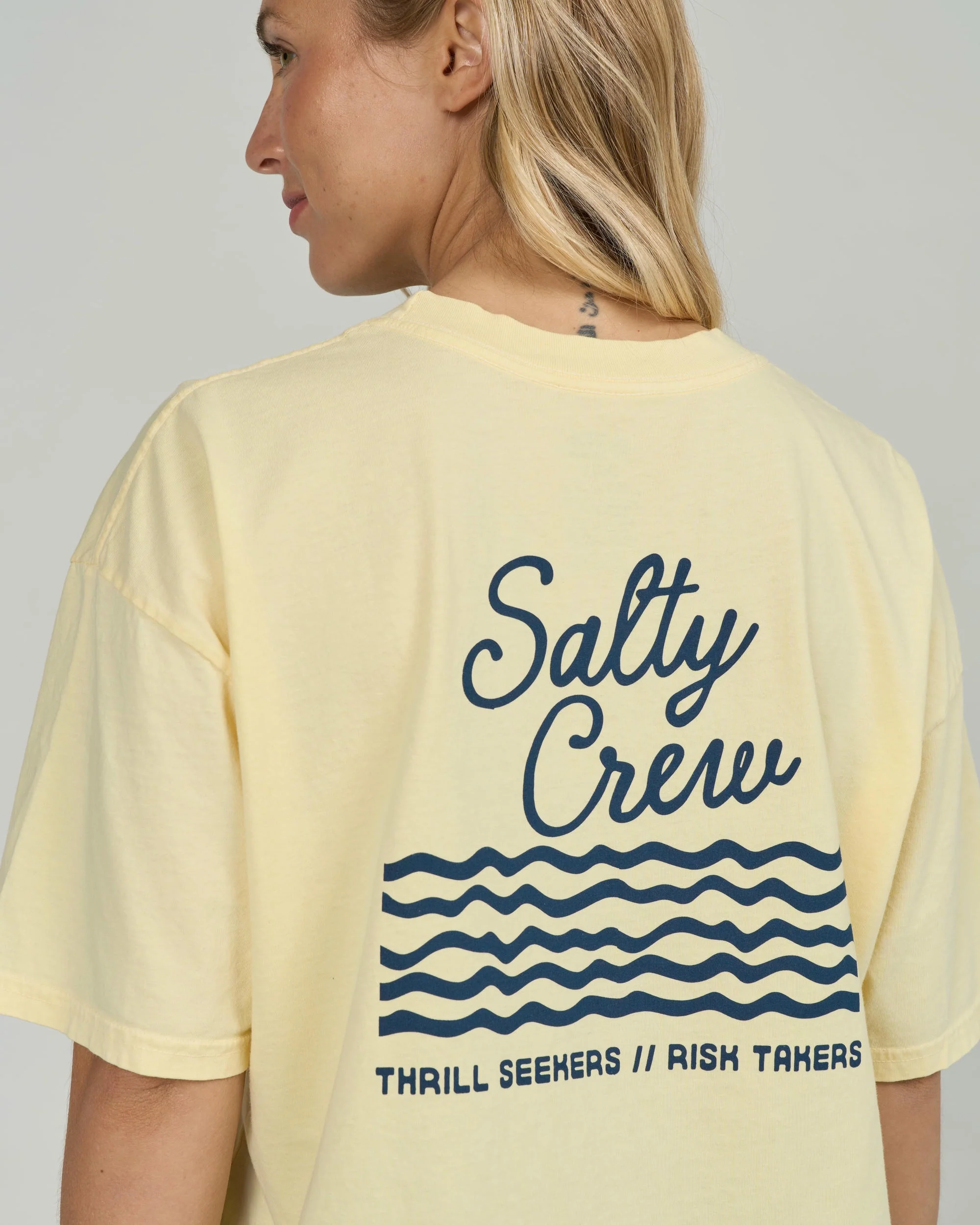 Salty Skimmer Tee - Sunshine - Image 5