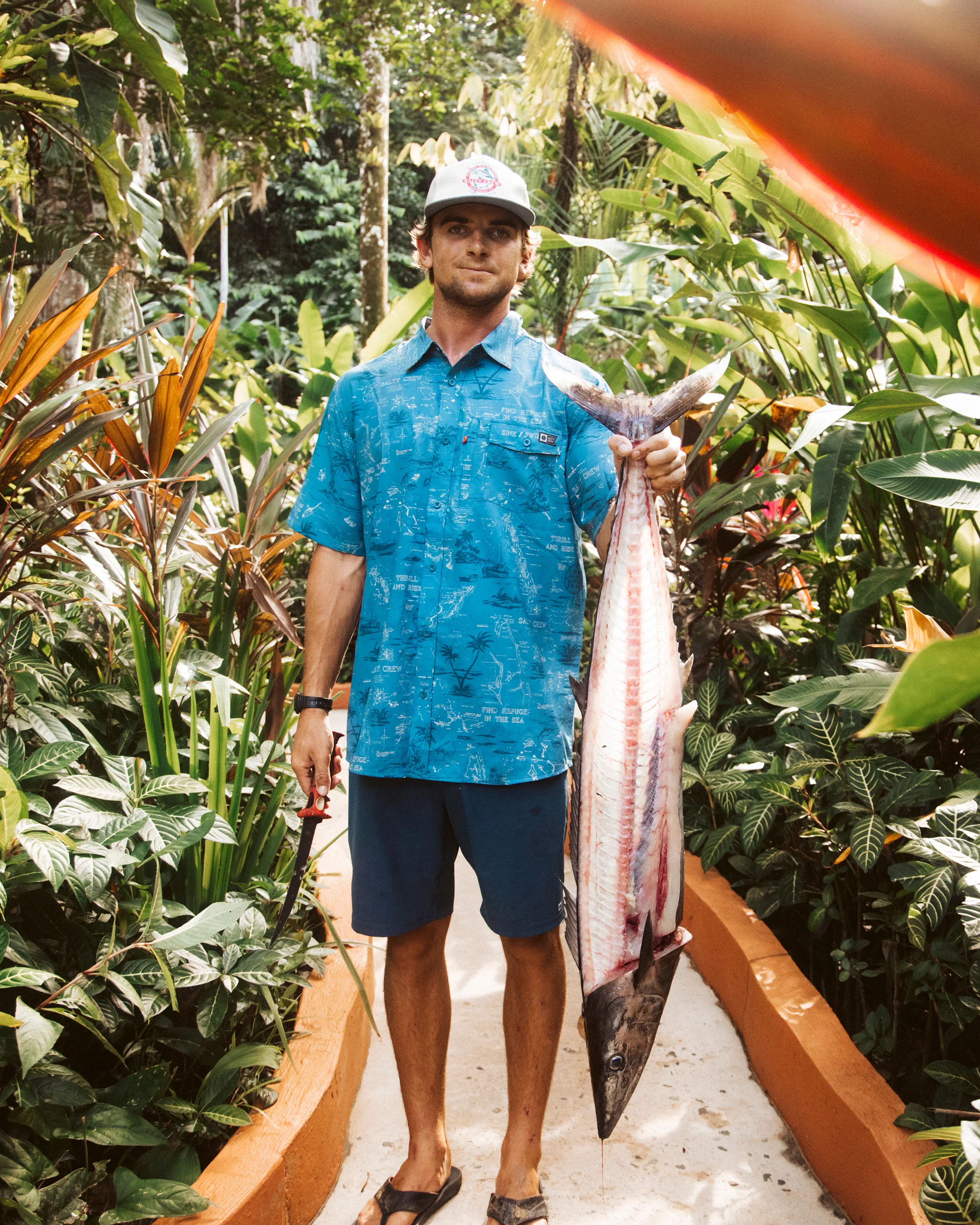 Seafarer S/S Tech Woven - Slate - Image 4