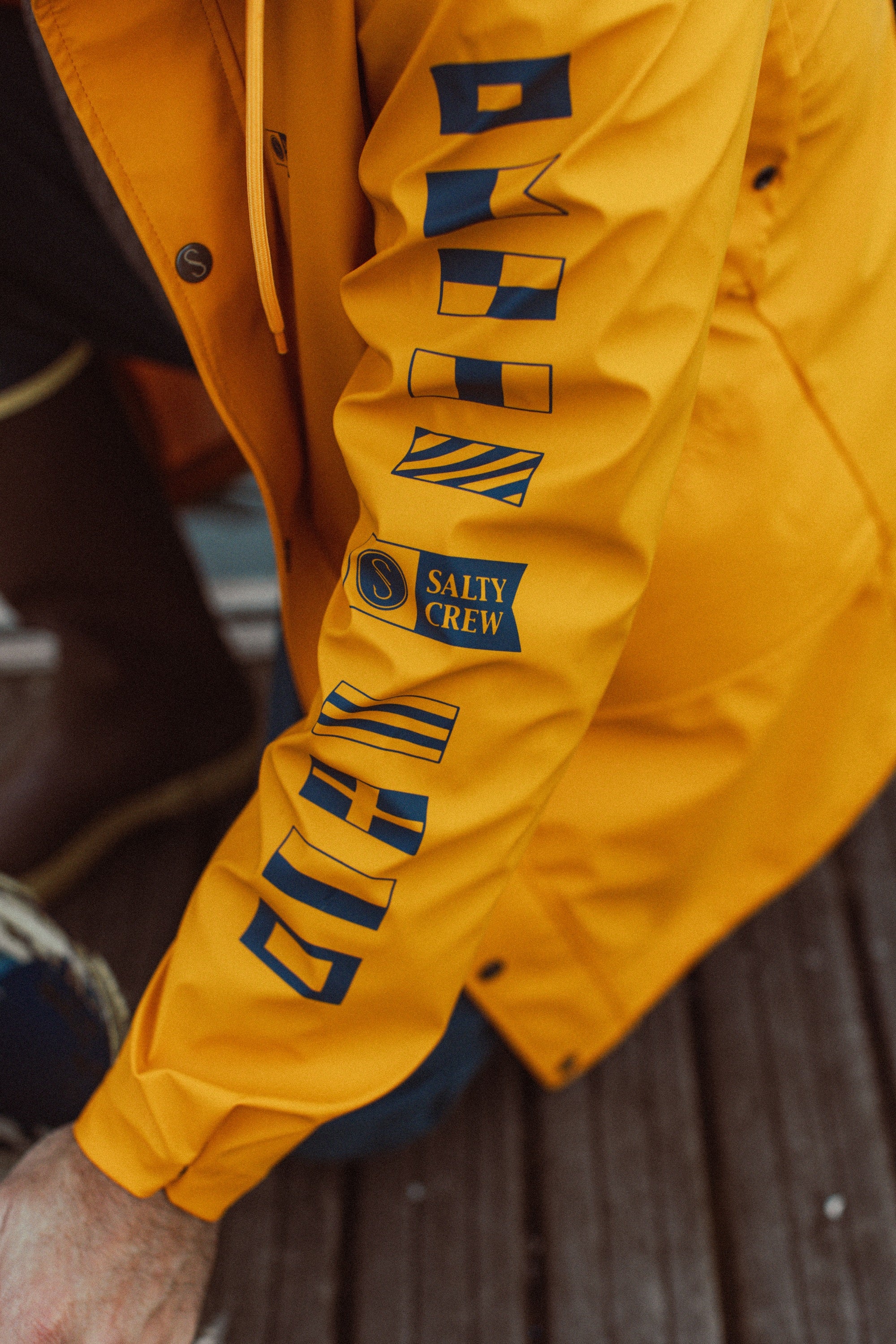 Seal Raincoat - Golden Yellow - Image 4
