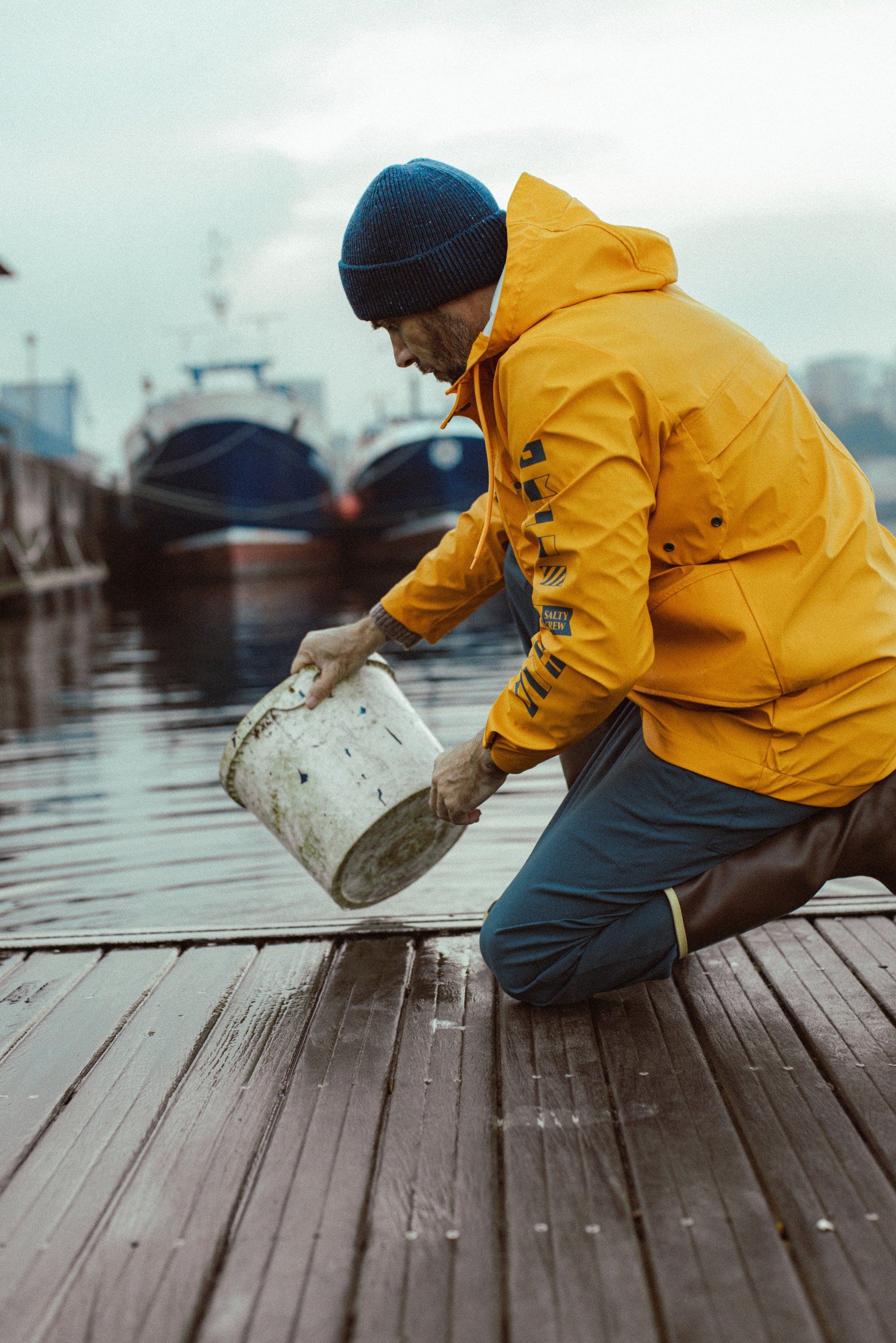 Seal Raincoat - Golden Yellow - Image 5