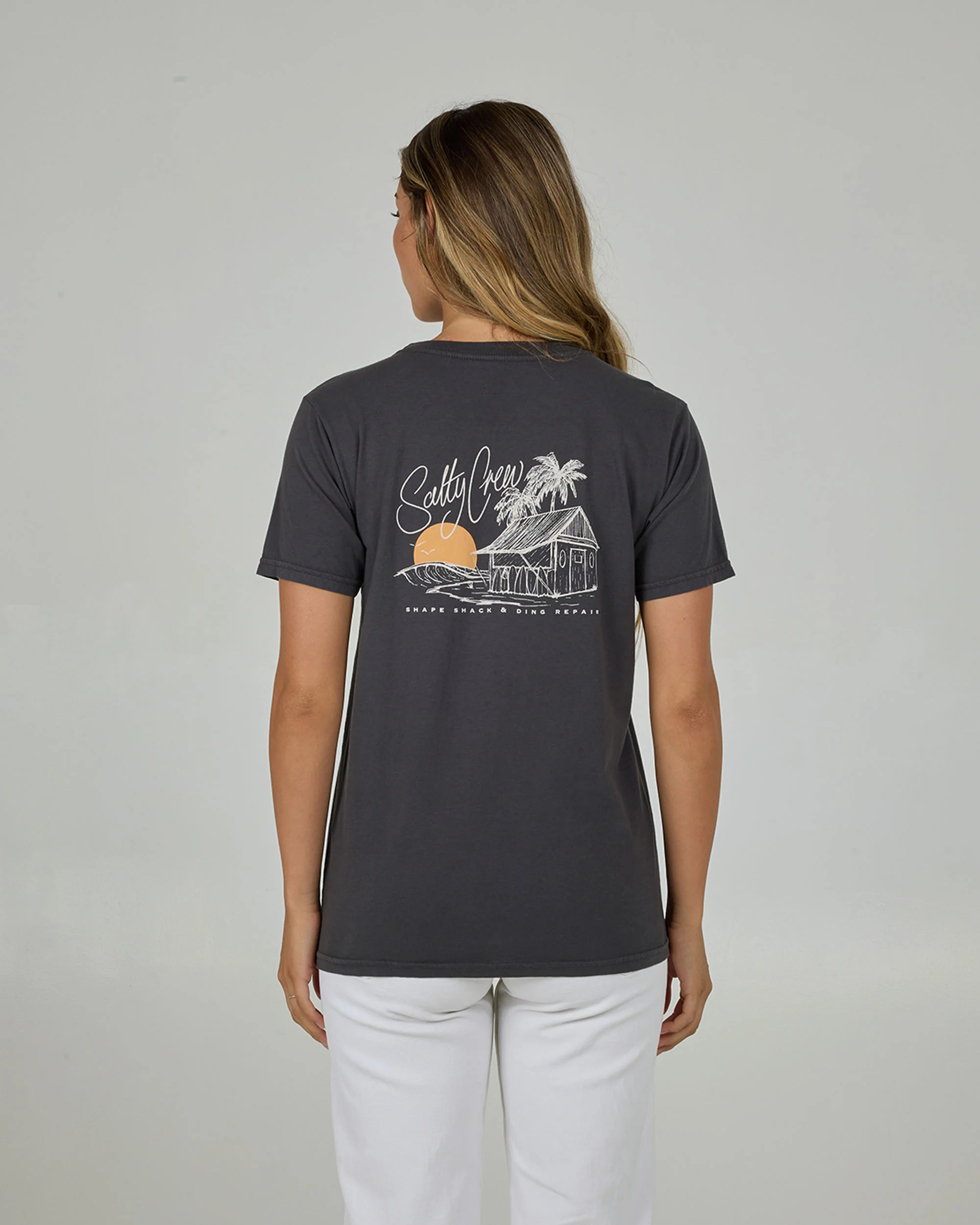 Shape Shack B.f Tee - Charcoal - Image 2