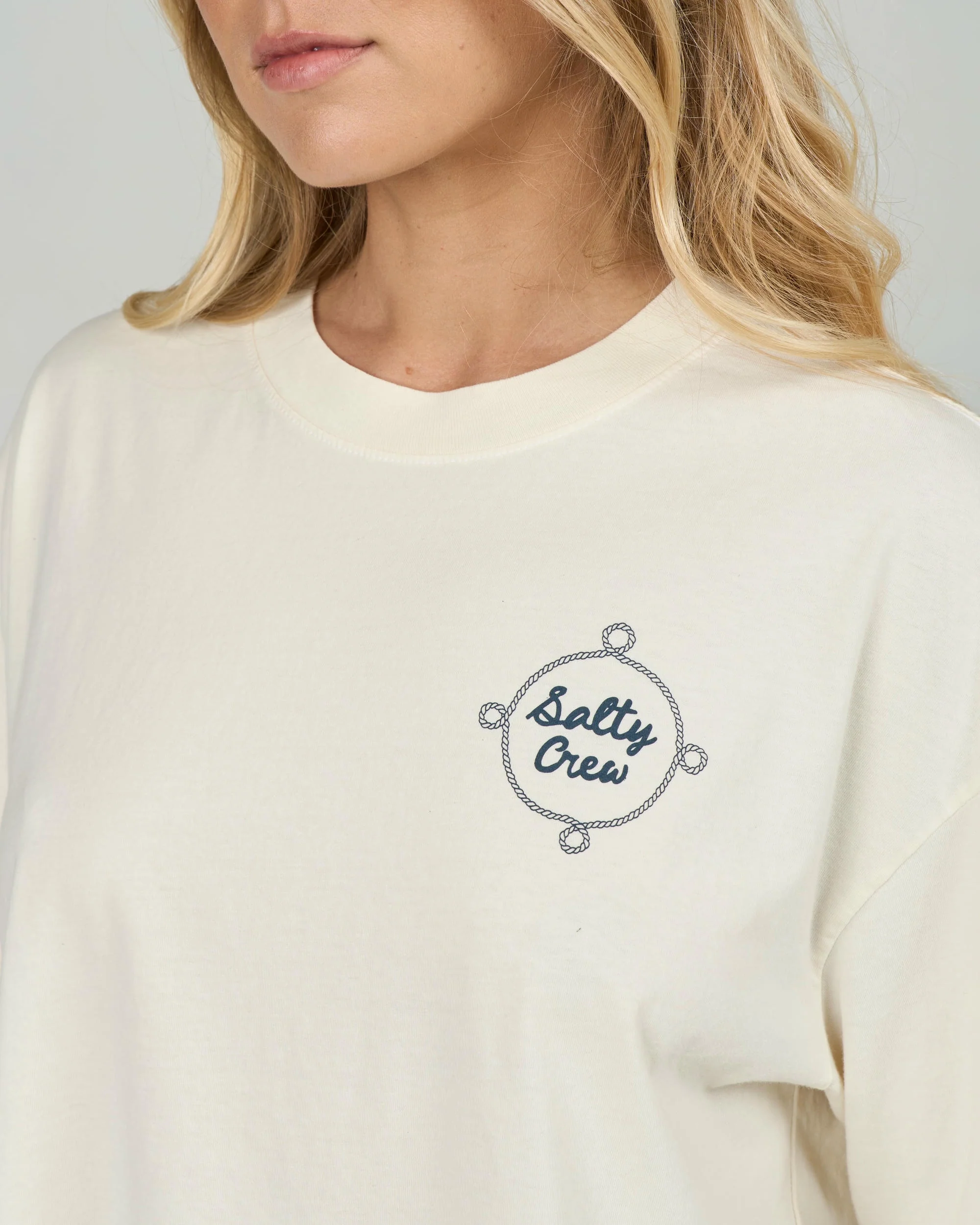Shellbrate Skimmer Tee - Off White - Image 3