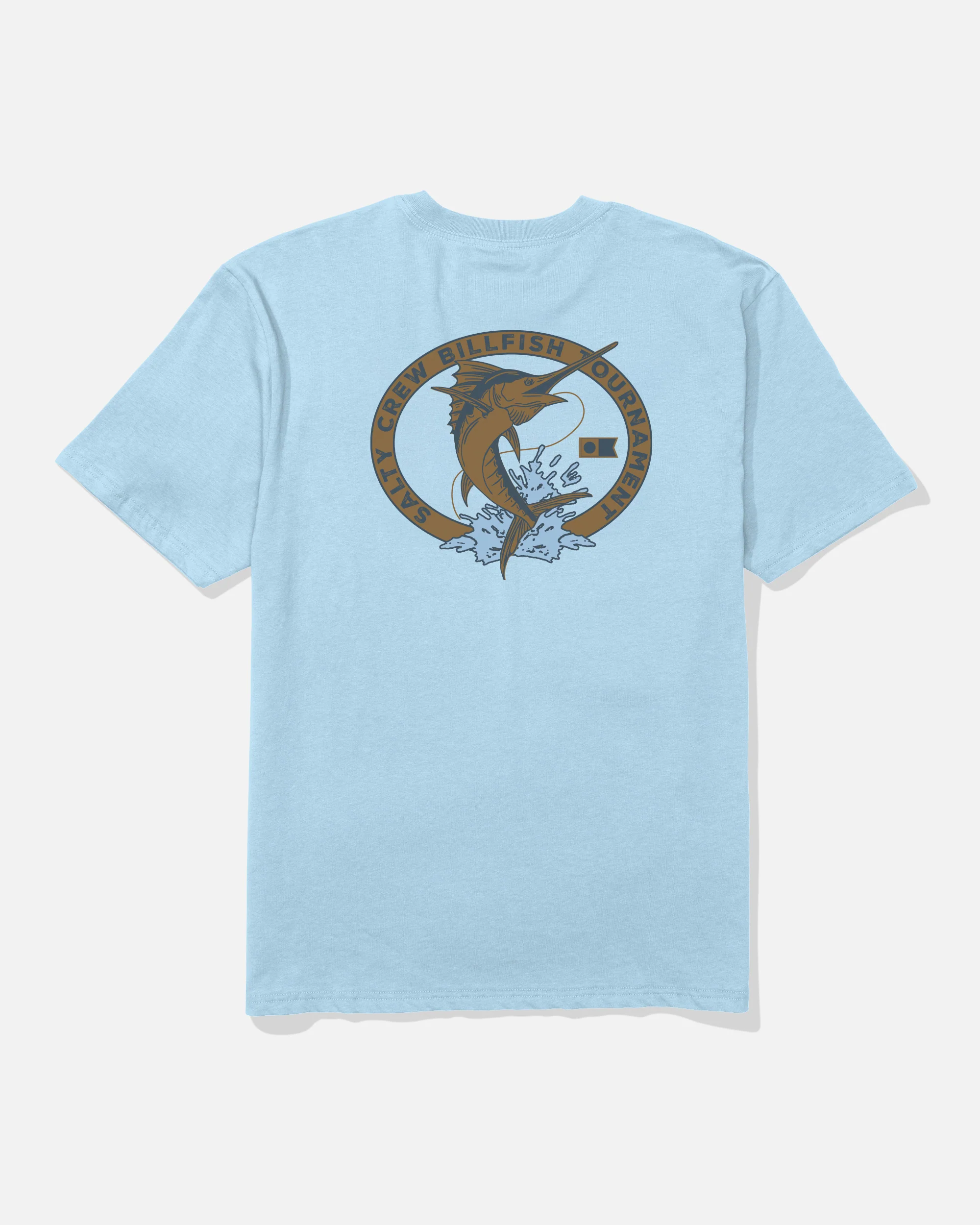 Shootout Ss Tee - Clear Sky