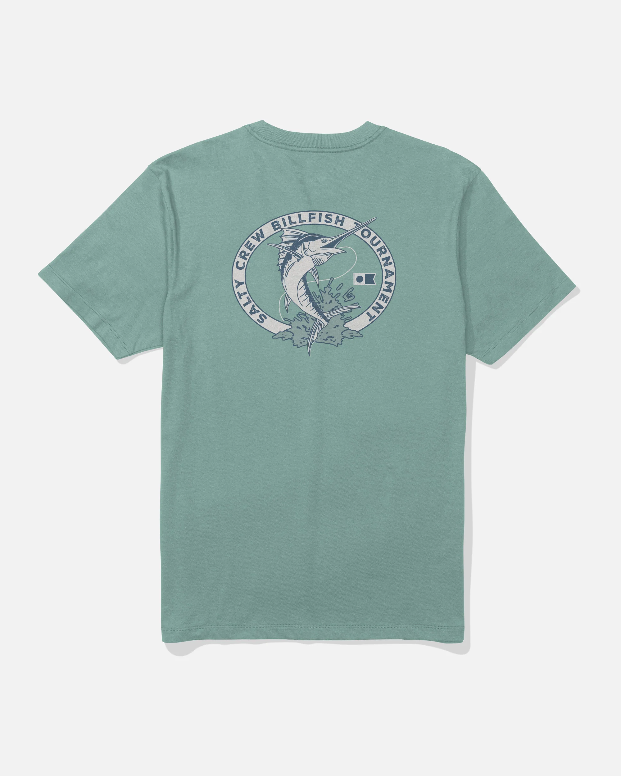 Shootout Ss Tee - Mackerel - Image 2