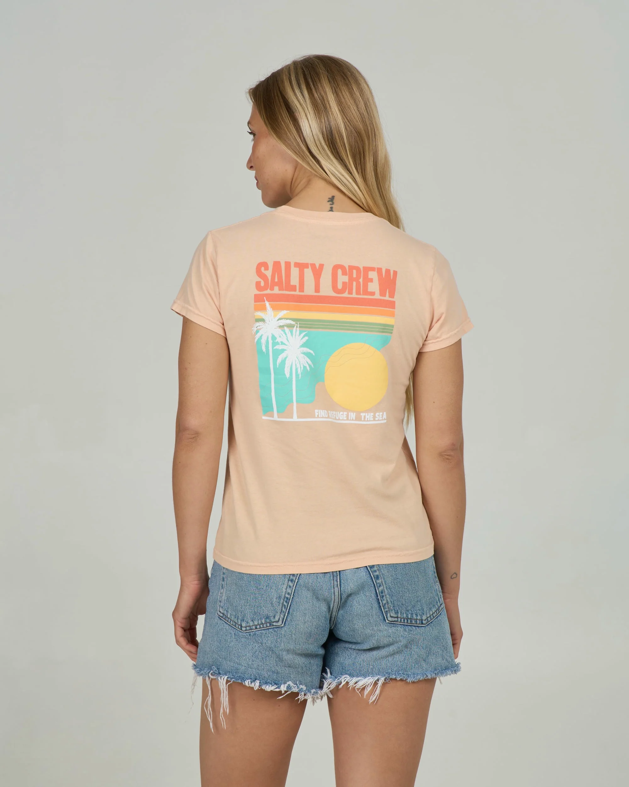 Simplicity Modern Tee - Apricot - Image 2