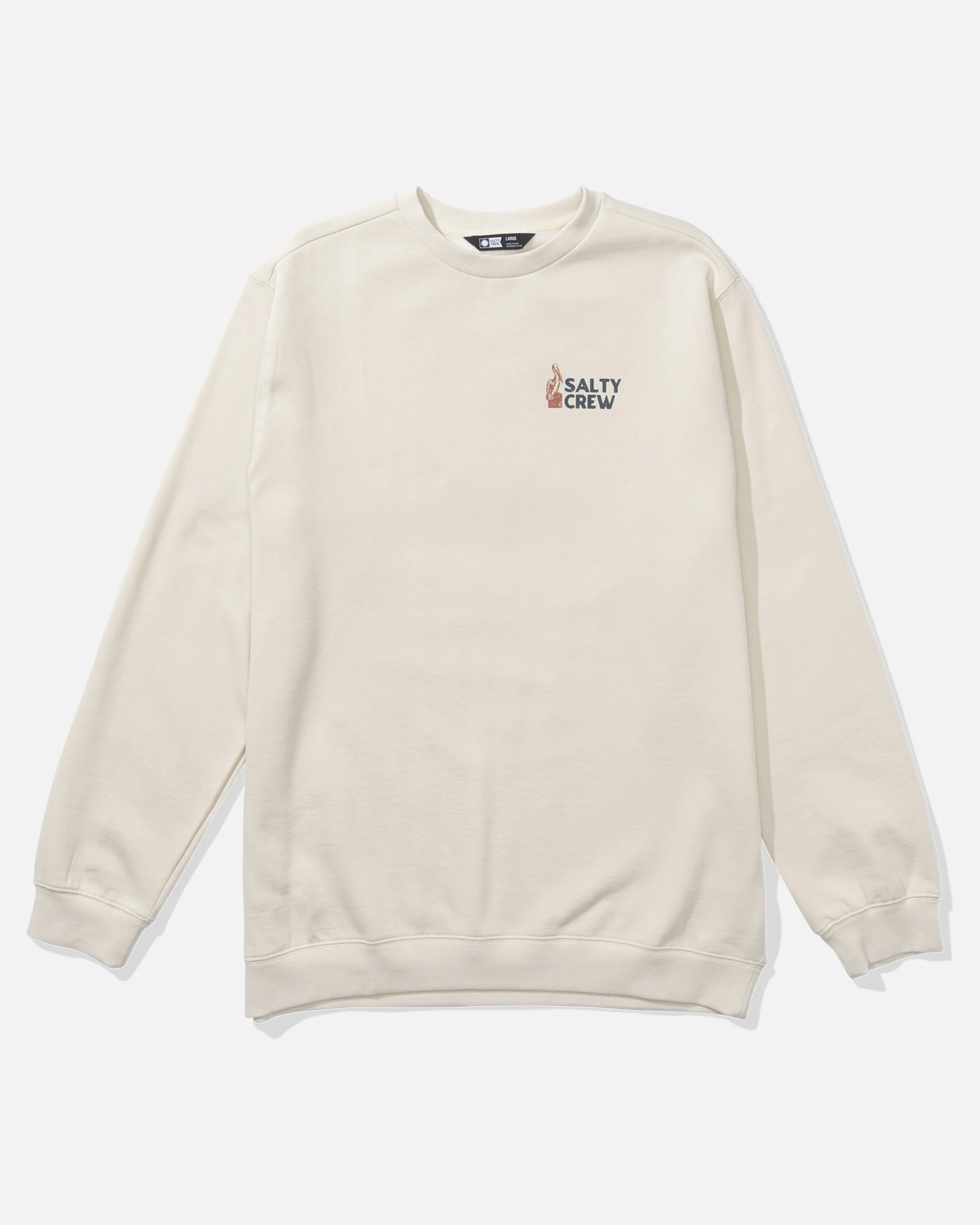 Stake Out Crew Fleece - Moonbeam - Image 2