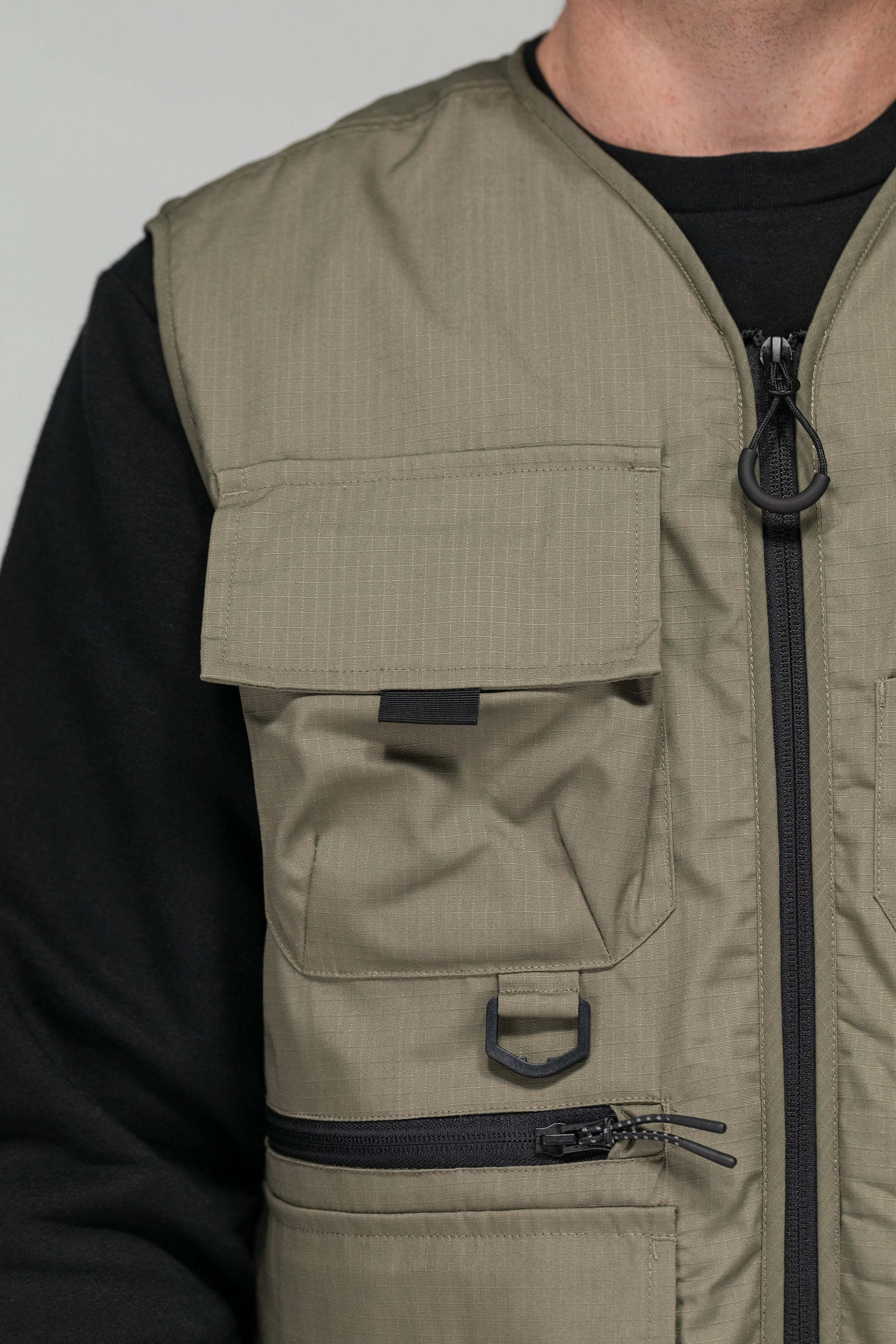 Stream Tech Vest - Olive - Image 5