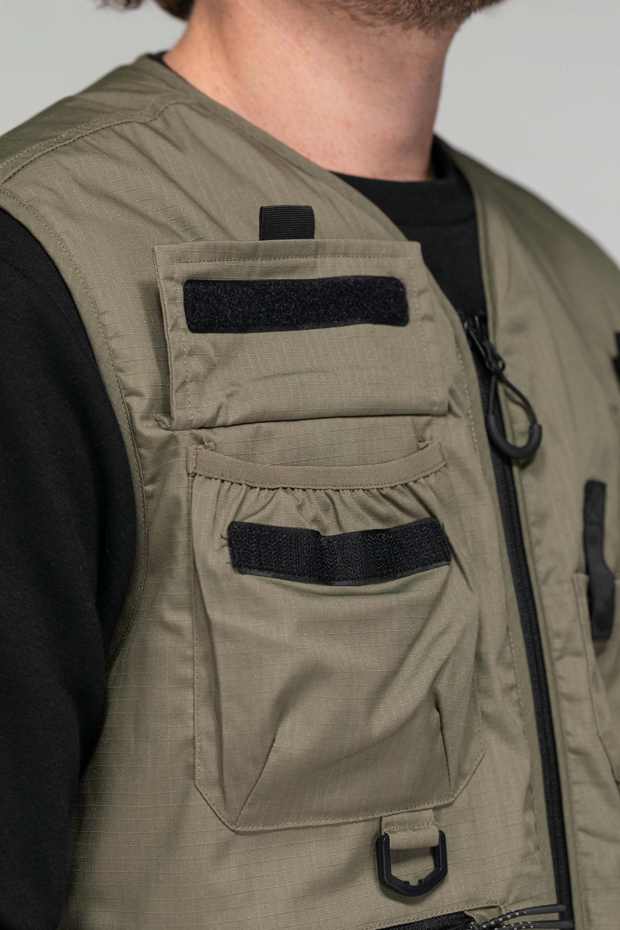 Stream Tech Vest - Olive - Image 6