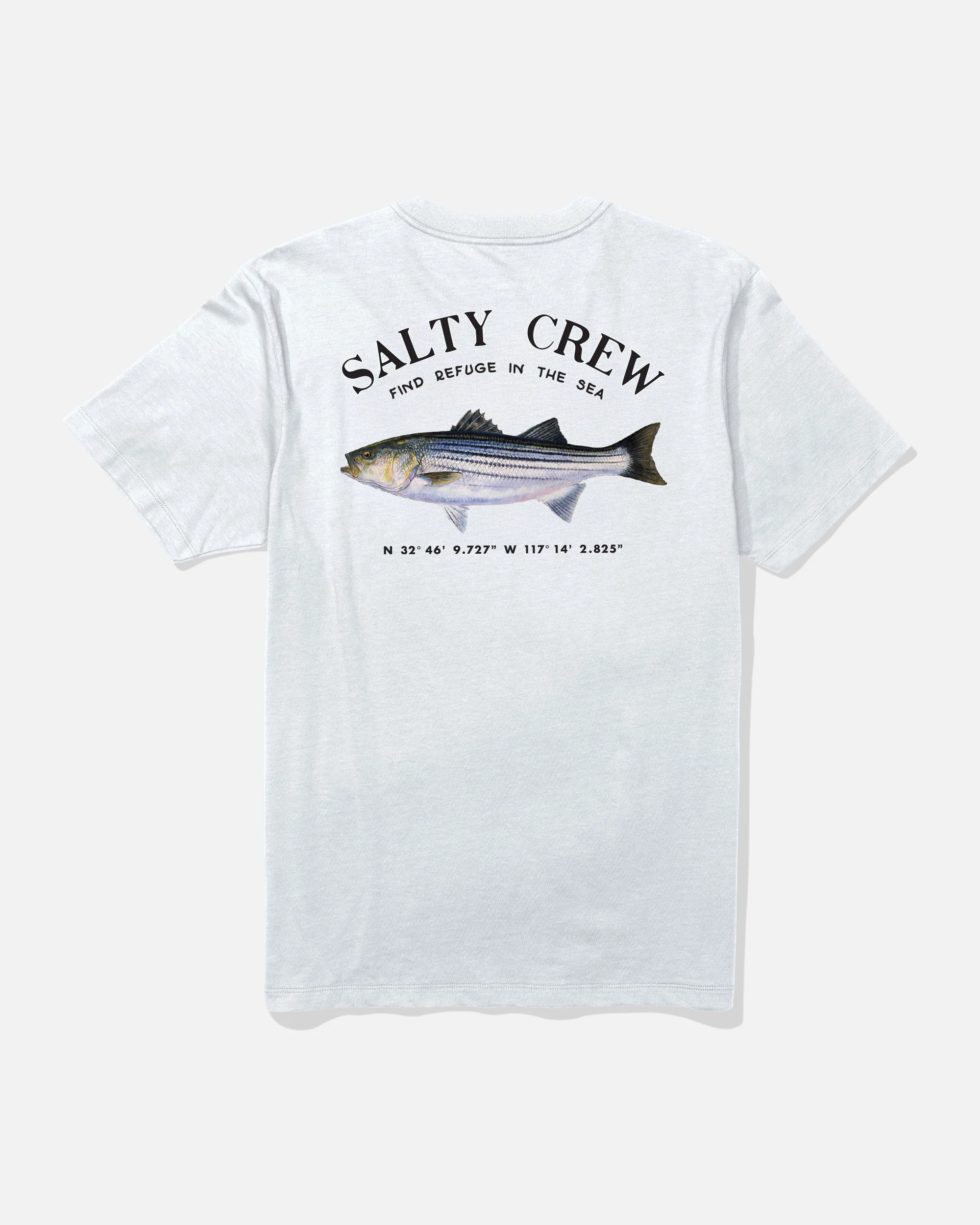 Striper Premium S/S Tee - White