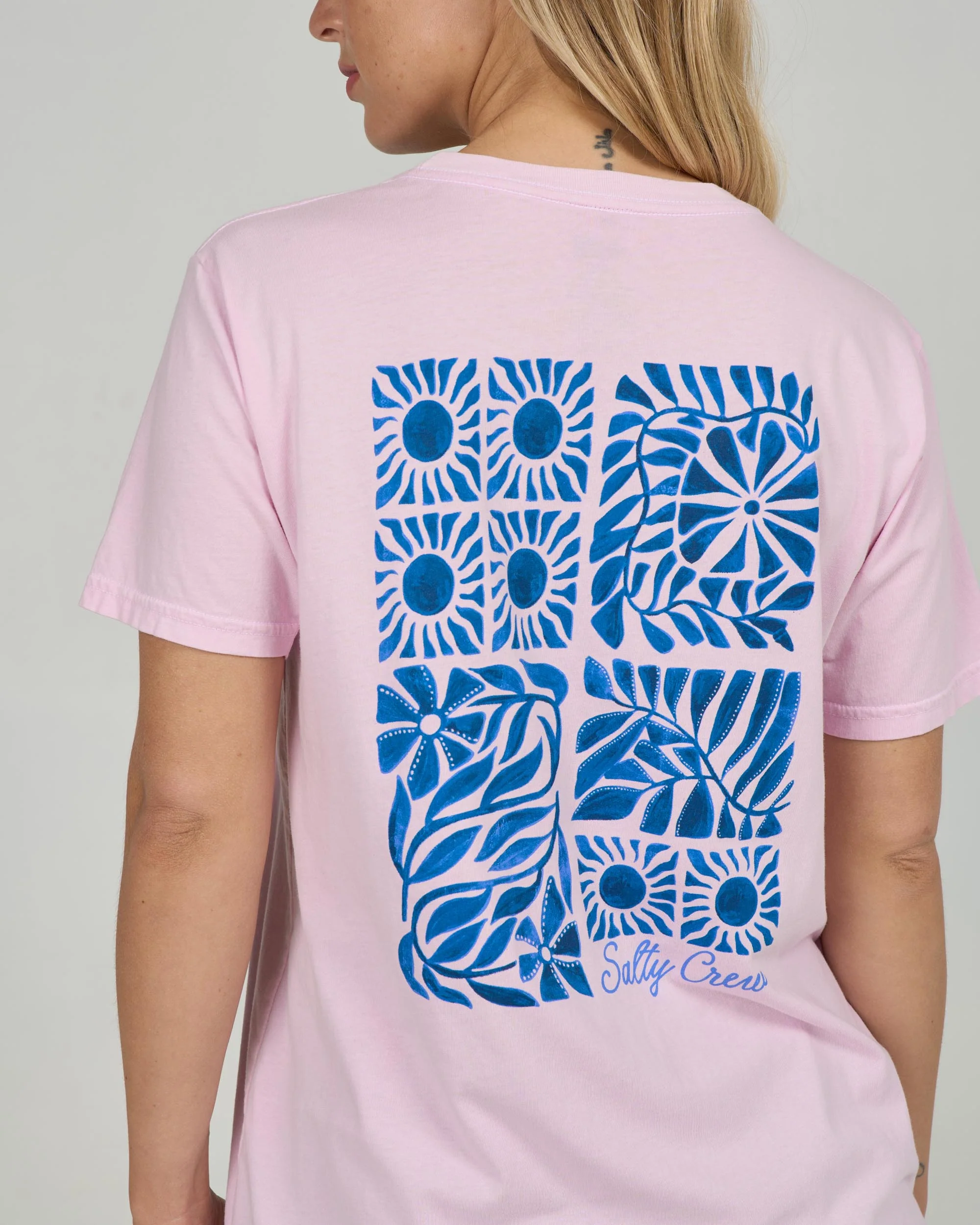 Sunblock B.f  Tee - Pink Skies - Image 4