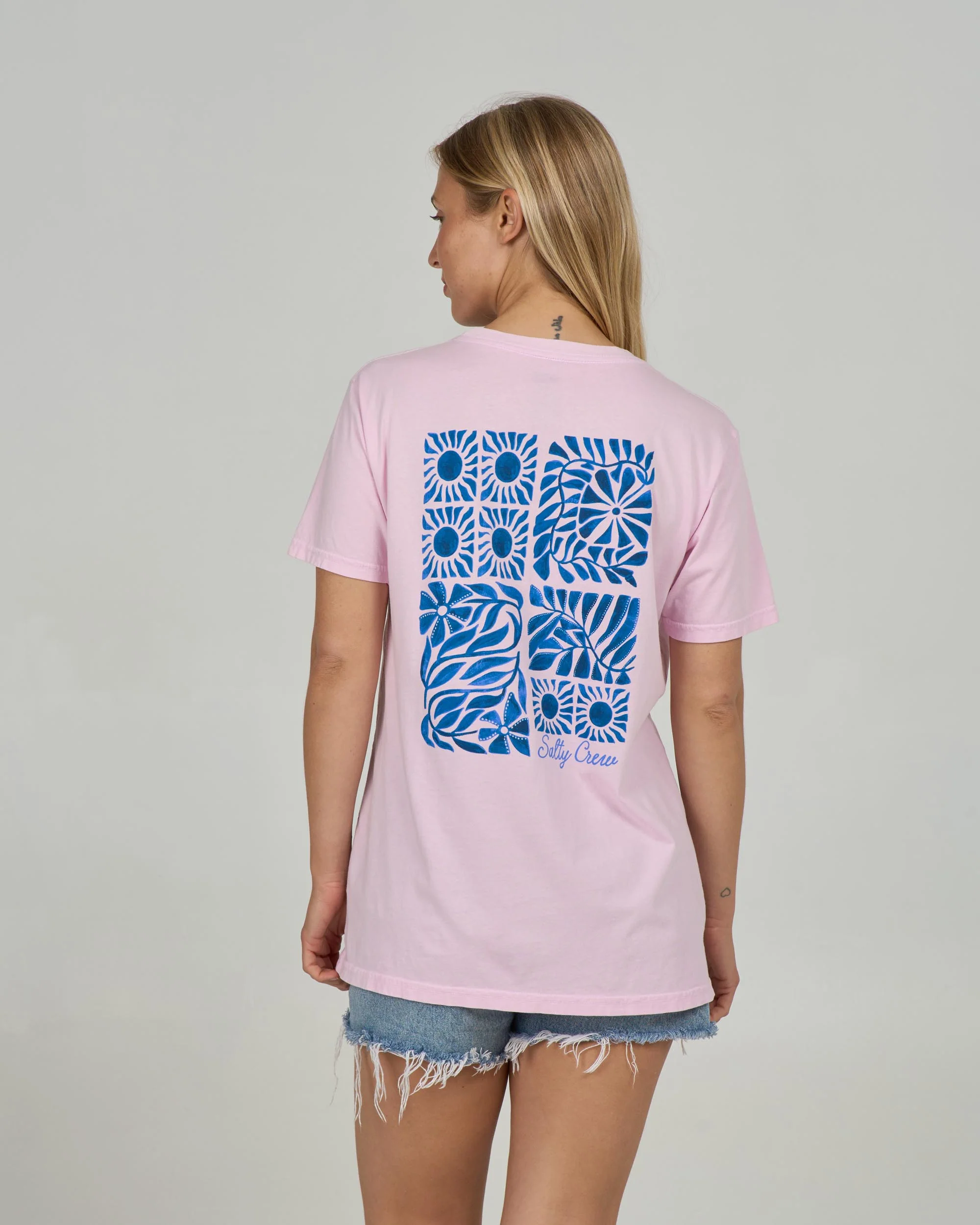 Sunblock B.f  Tee - Pink Skies - Image 5