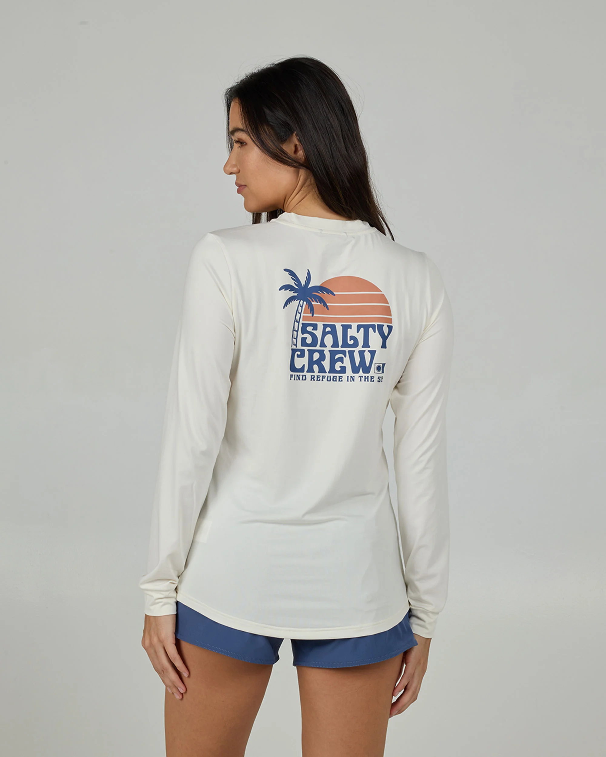 Sunrise Ls Sun Shirt - Off White - Image 3