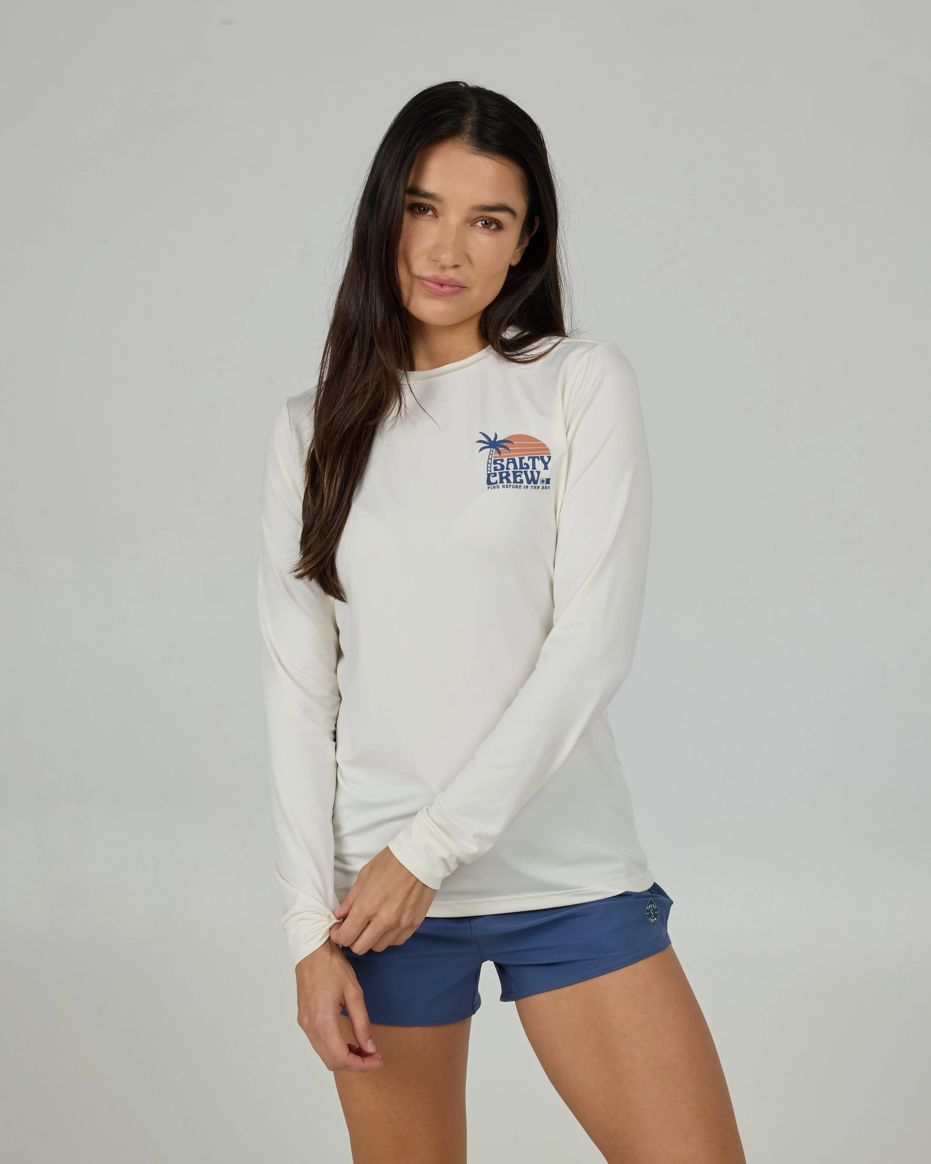 Sunrise Ls Sun Shirt - Off White - Image 4
