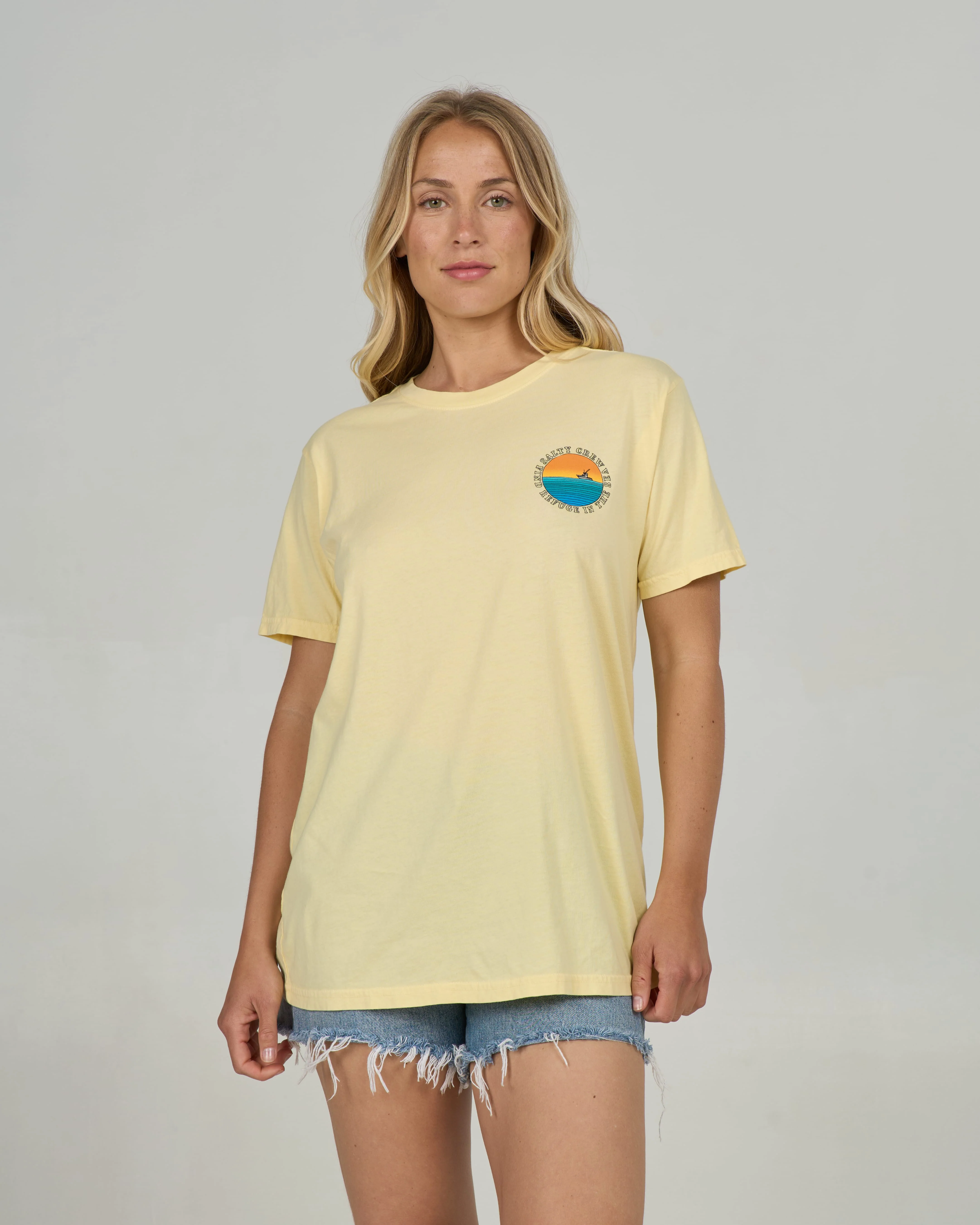 Sunset B.f. Tee - Sunshine - Image 3