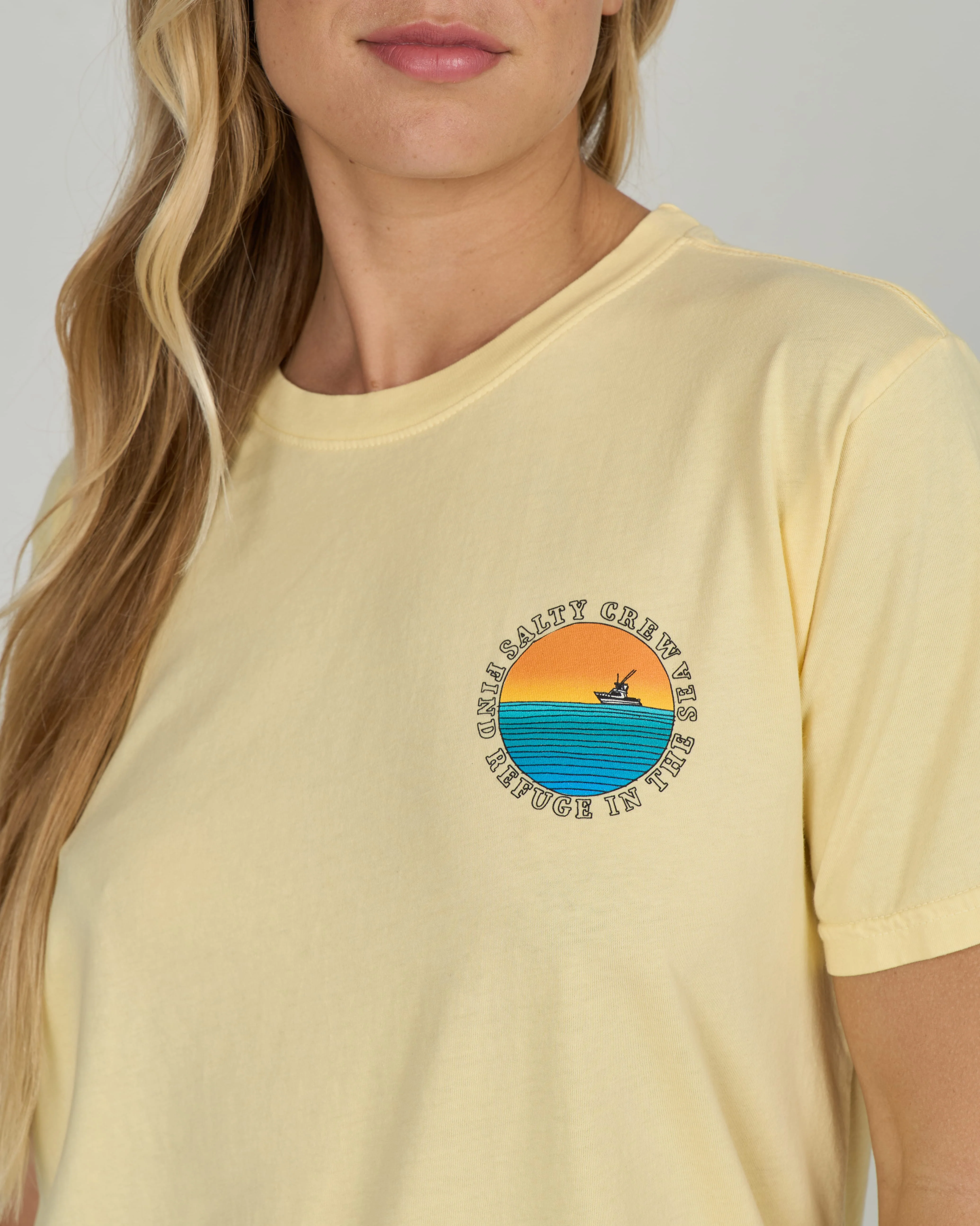 Sunset B.f. Tee - Sunshine - Image 5
