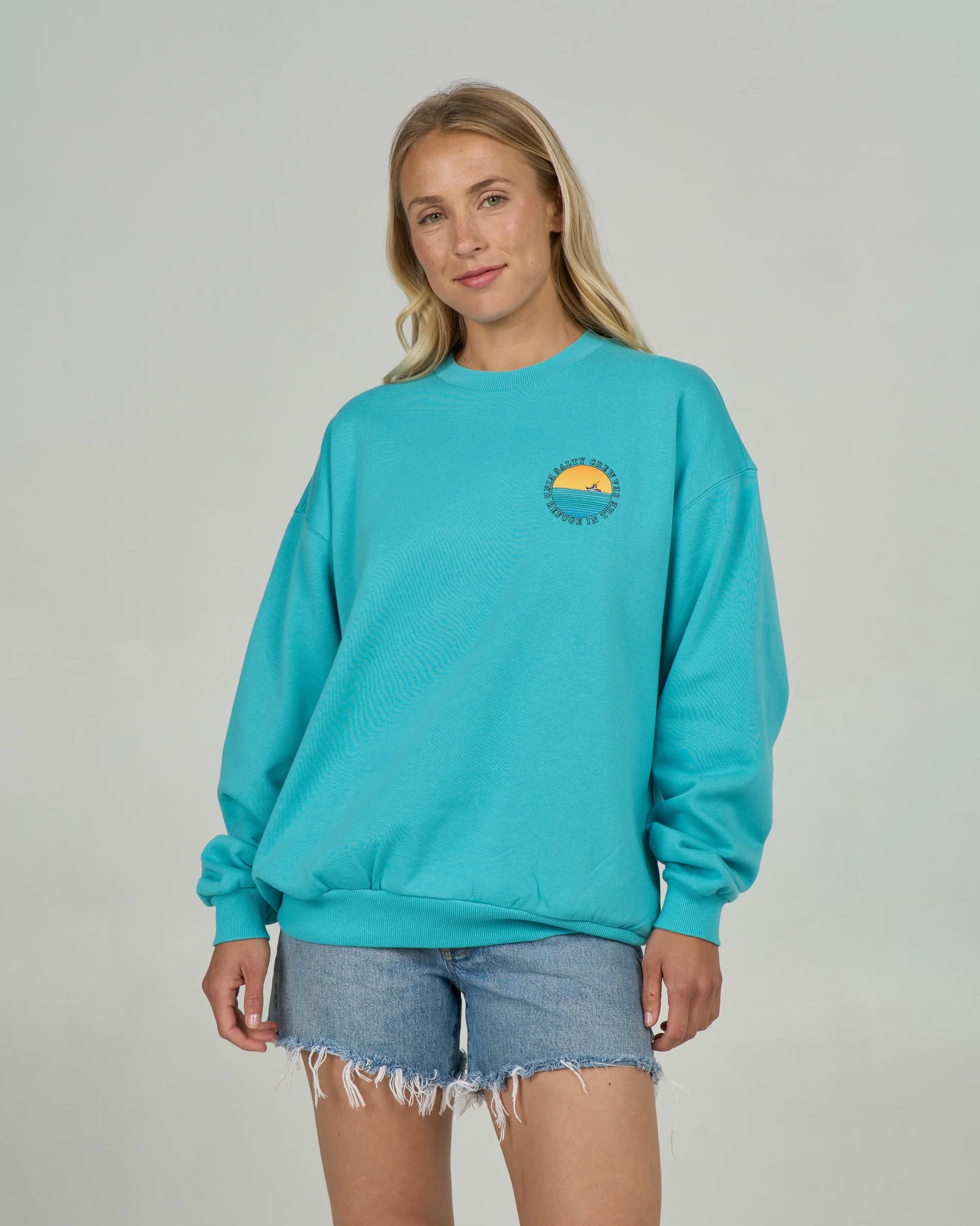 Sunset Crew - Turquoise - Image 3