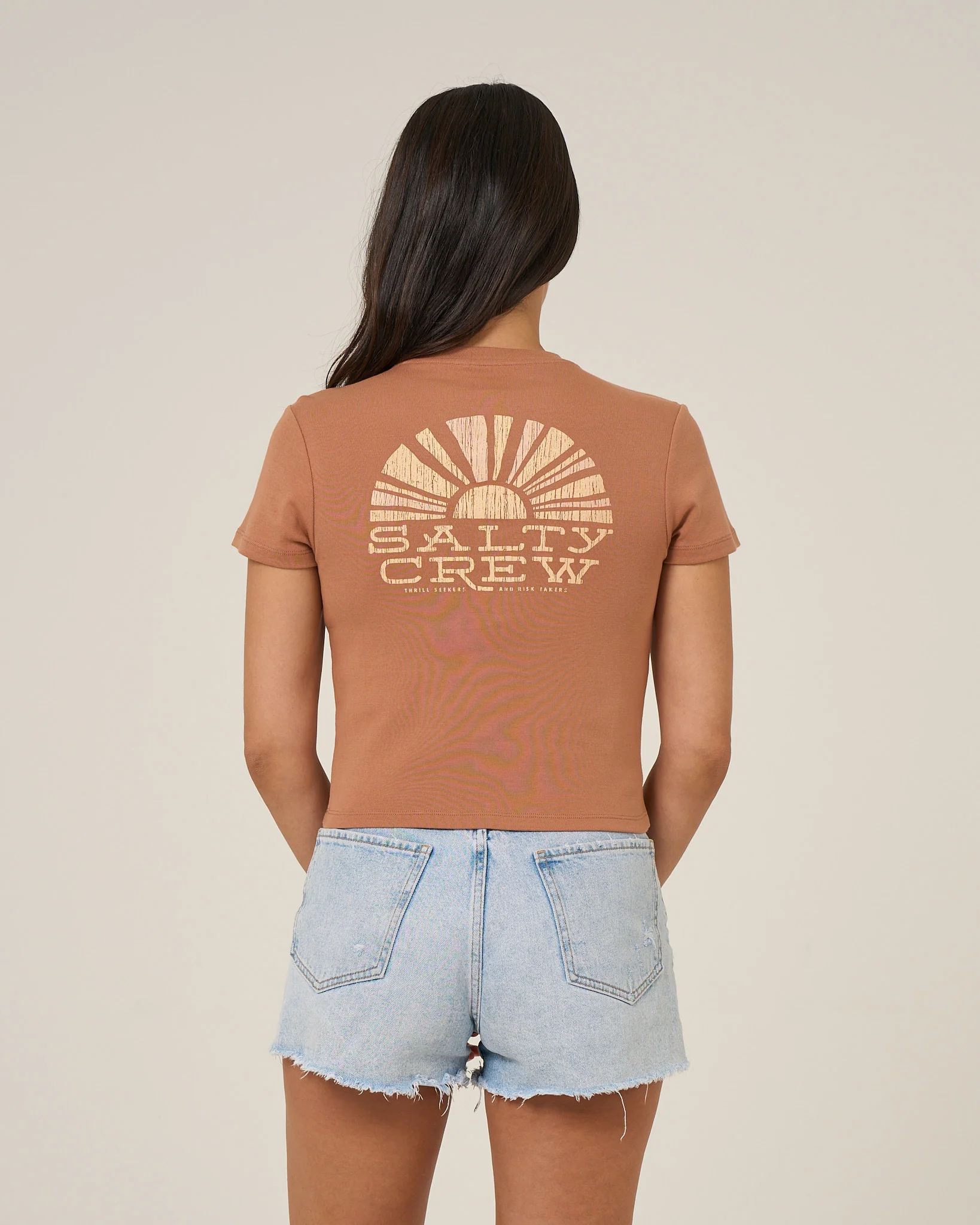 Sunshine Baby Tee - Mocha