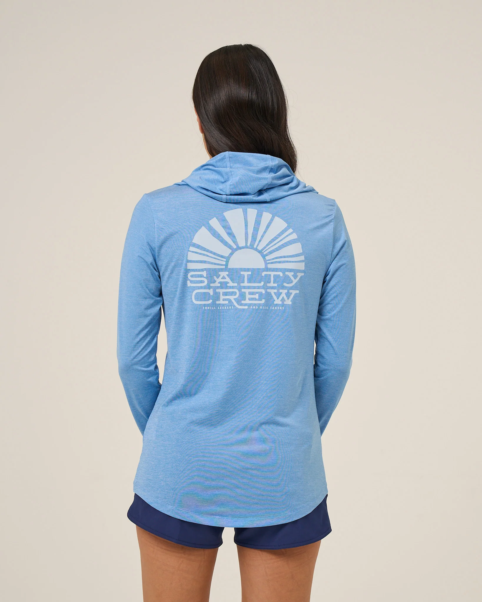 Sunshine Hooded Sunshirt - Ash Blue - Image 2
