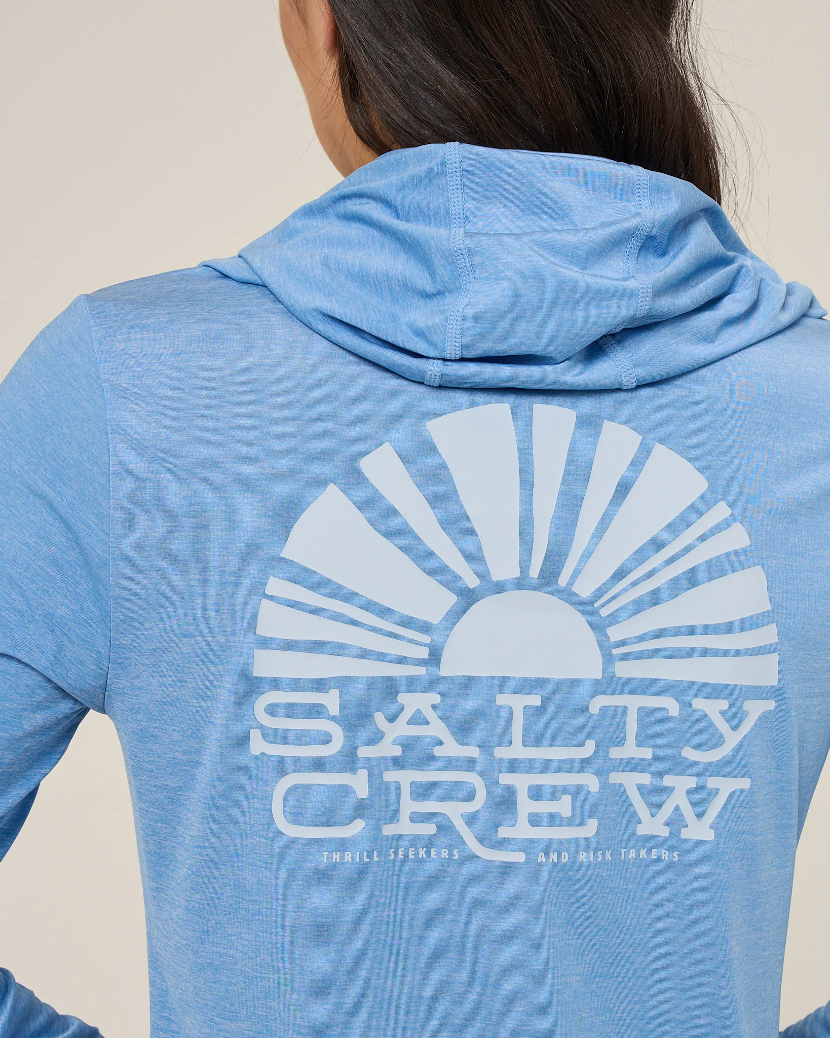 Sunshine Hooded Sunshirt - Ash Blue - Image 3