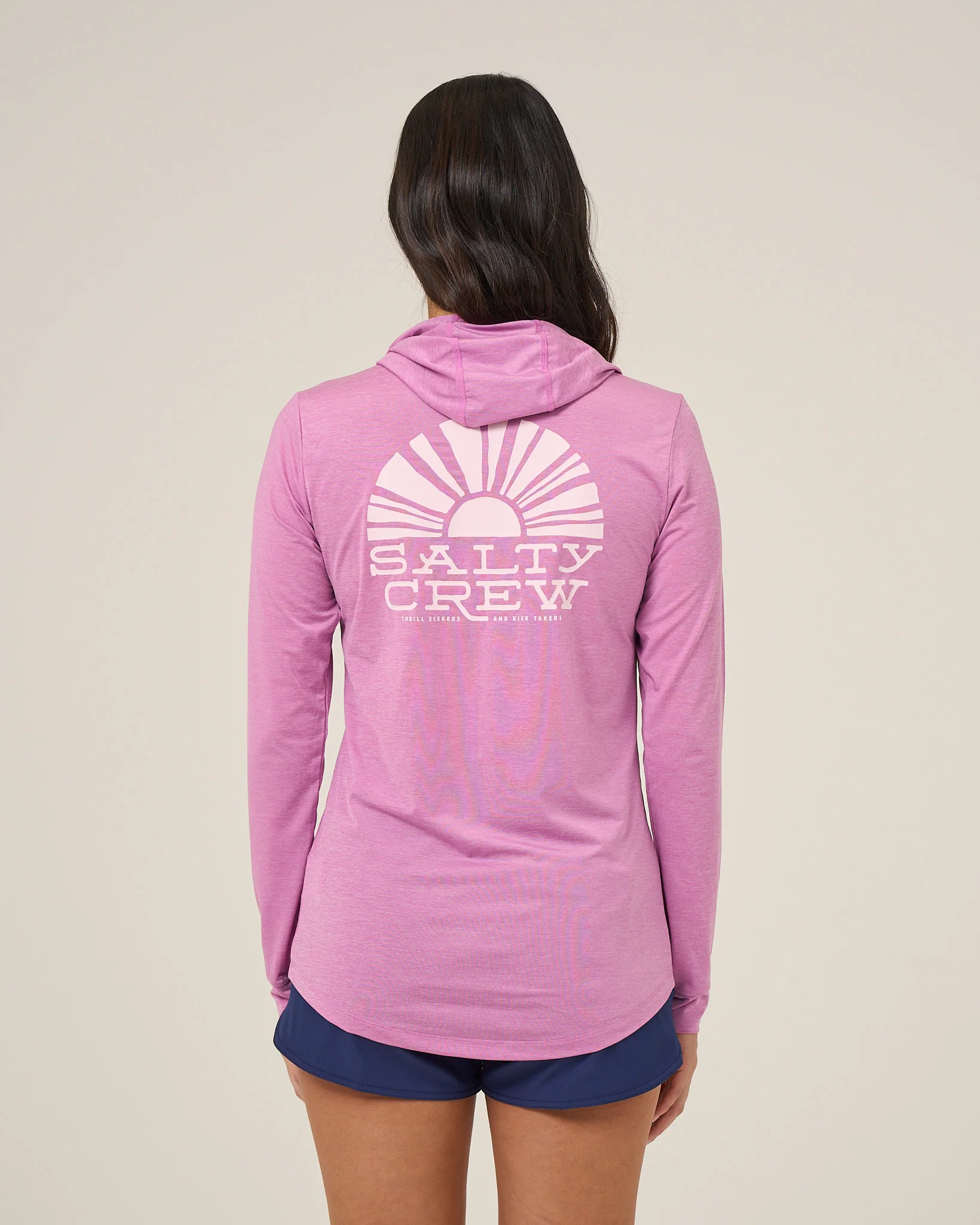 Sunshine Hooded Sunshirt - Violet - Image 2