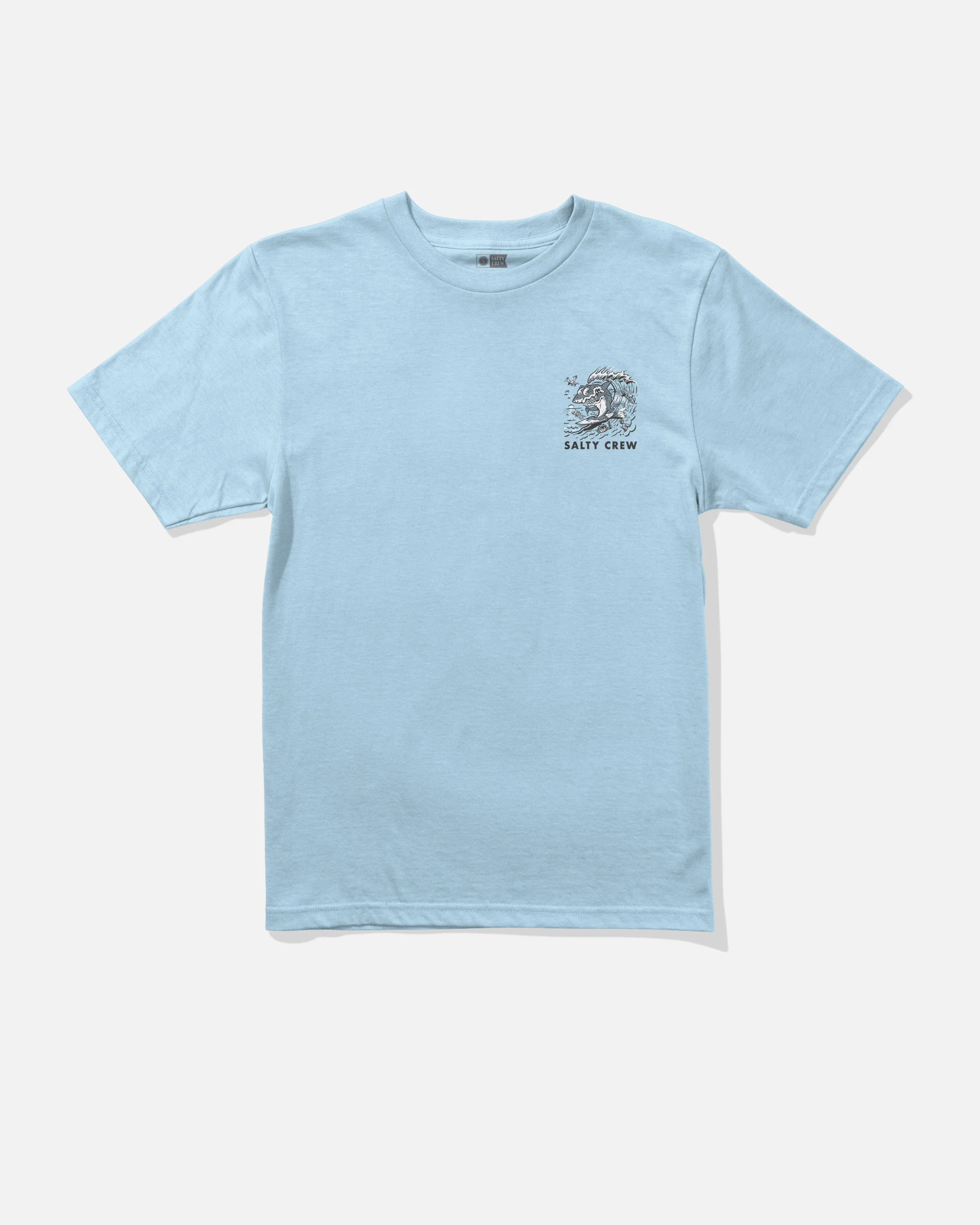 Surf Shark  Ss Tee Kids - Clear Sky - Image 2